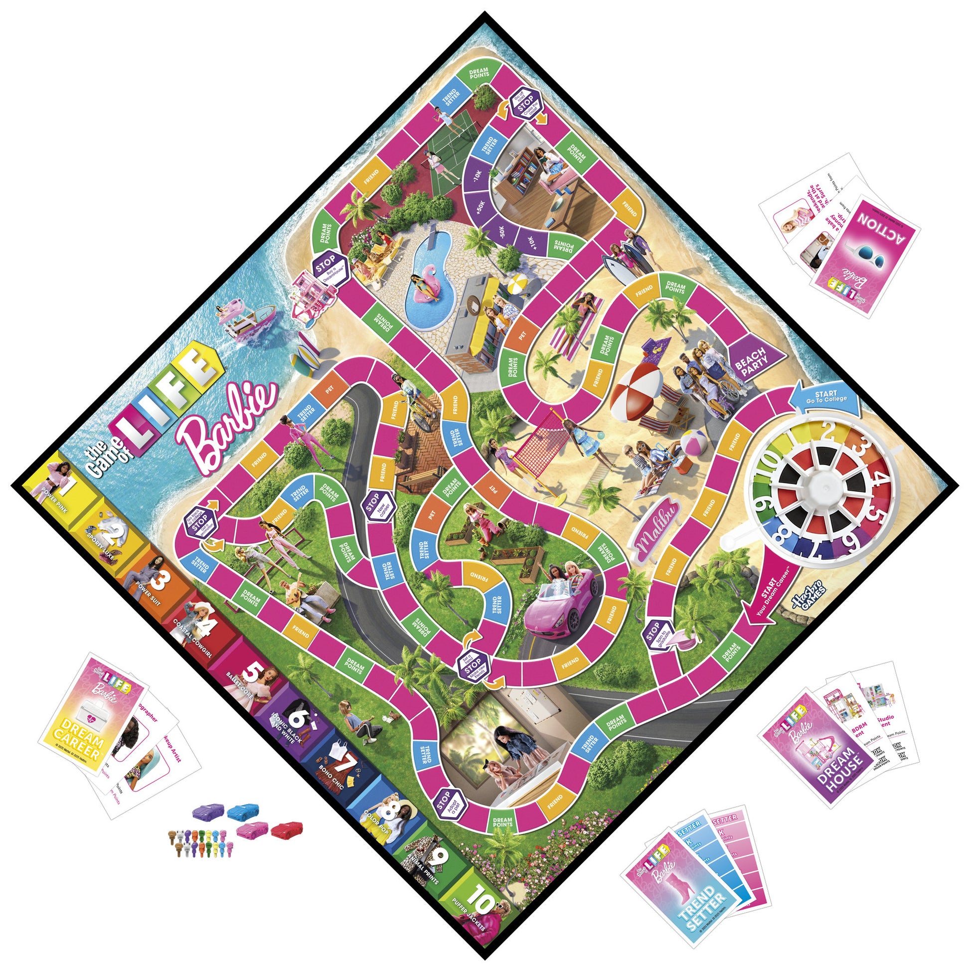 The Game Of Life - Barbie - Toyworld Australia