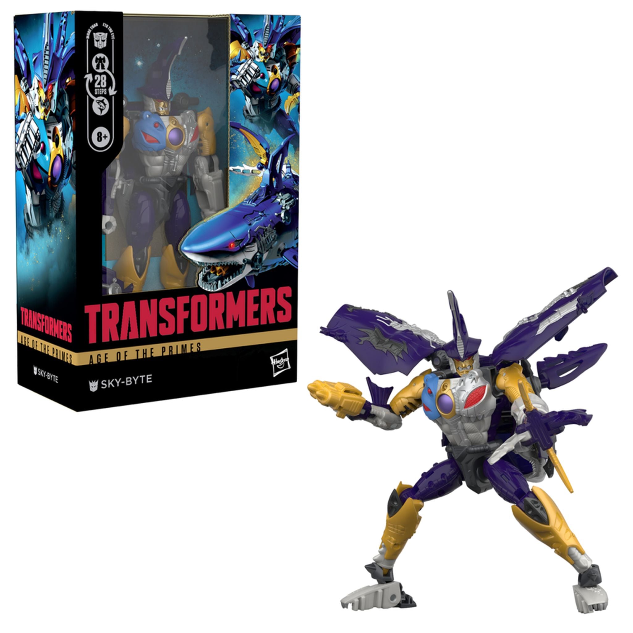 Transformers Age of the Primes Voyager Class Sky-Byte Action Figure