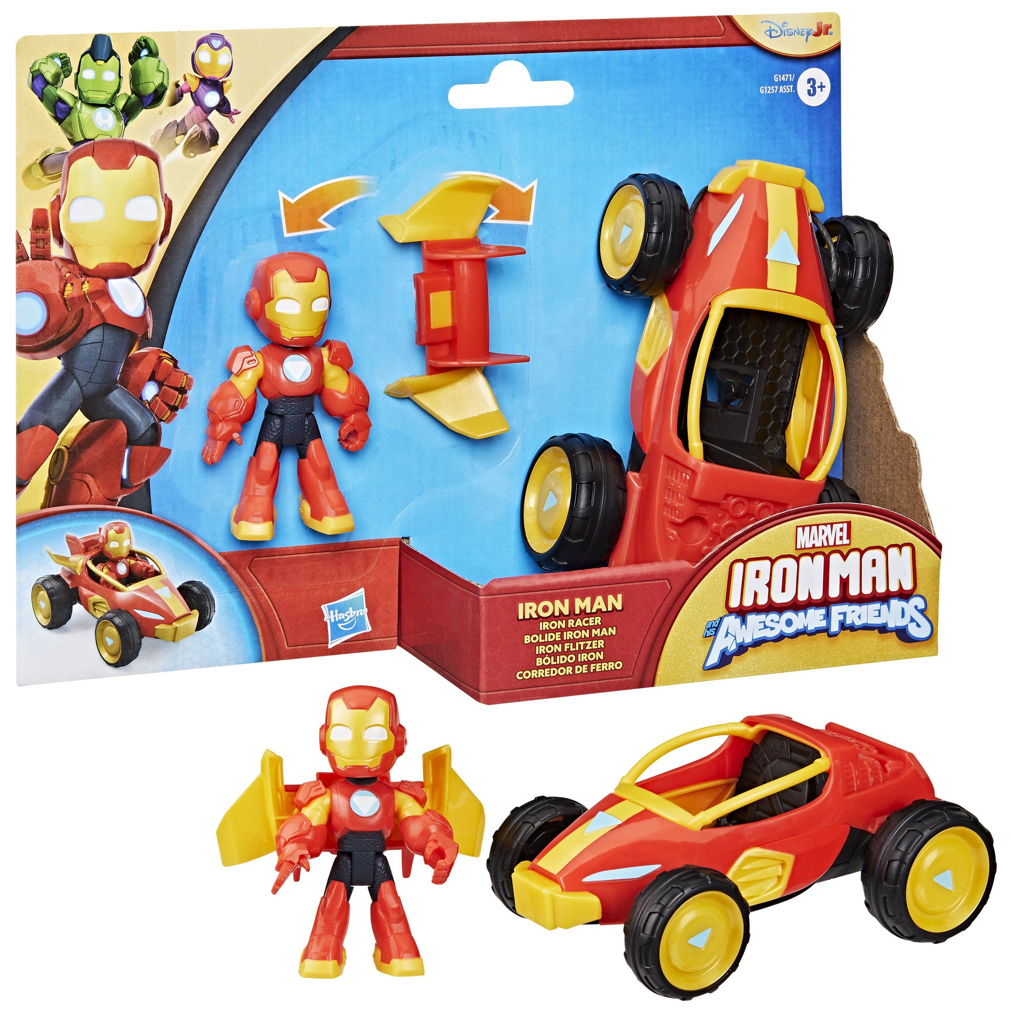 Marvel Iron Man and his Awesome Friends - Iron 
Man Racer