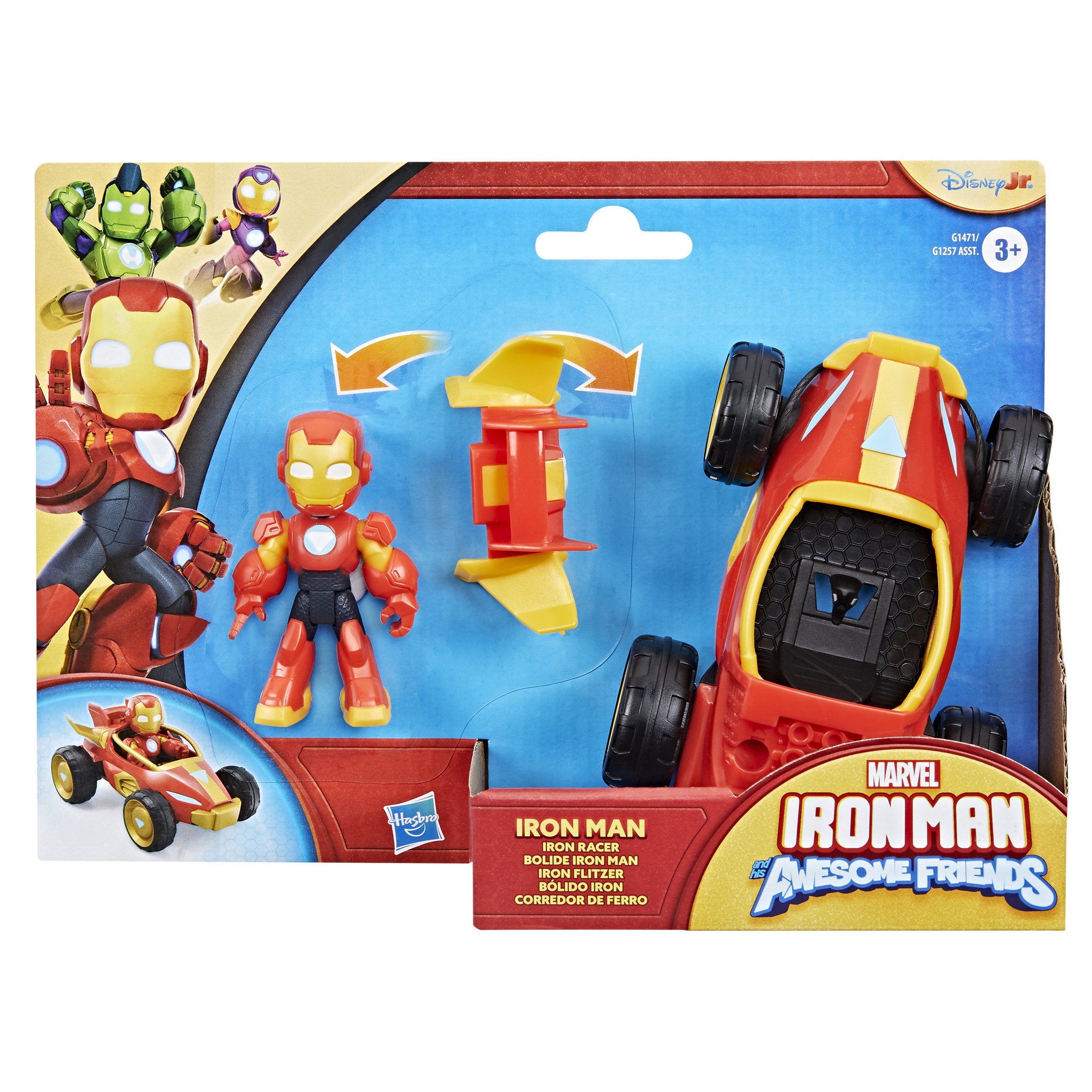 Marvel Iron Man and his Awesome Friends - Iron 
Man Racer