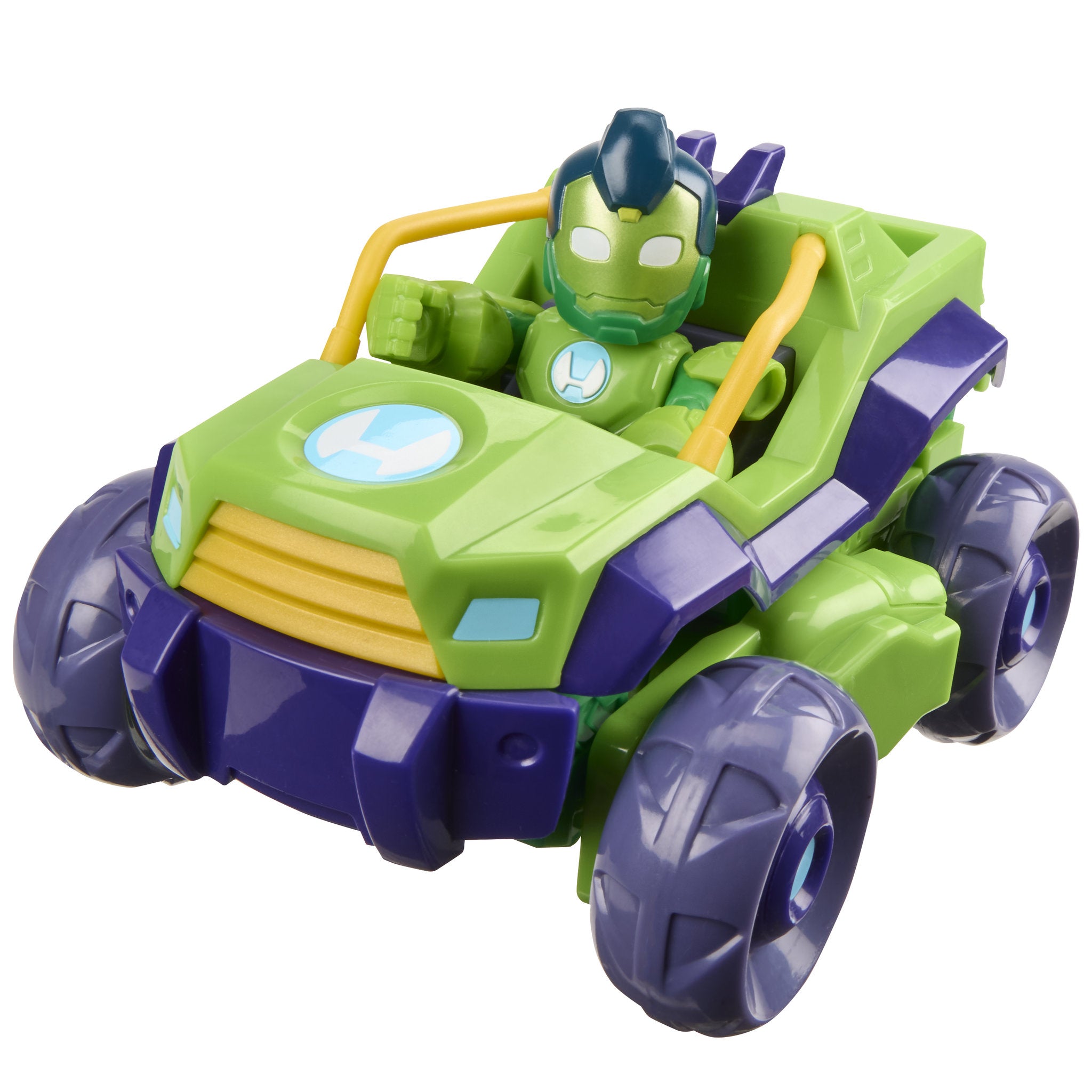 Marvel Iron Man and His Awesome Friends Iron Hulk 2-In-1 Mech Suit & Vehicle