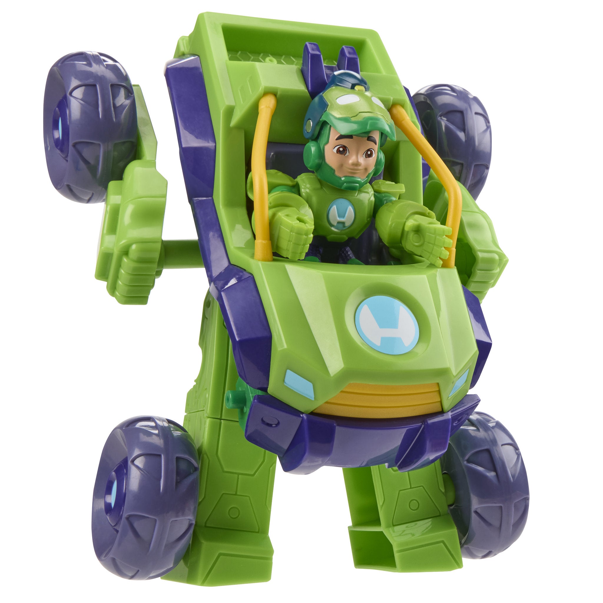 Marvel Iron Man and His Awesome Friends Iron Hulk 2-In-1 Mech Suit & Vehicle