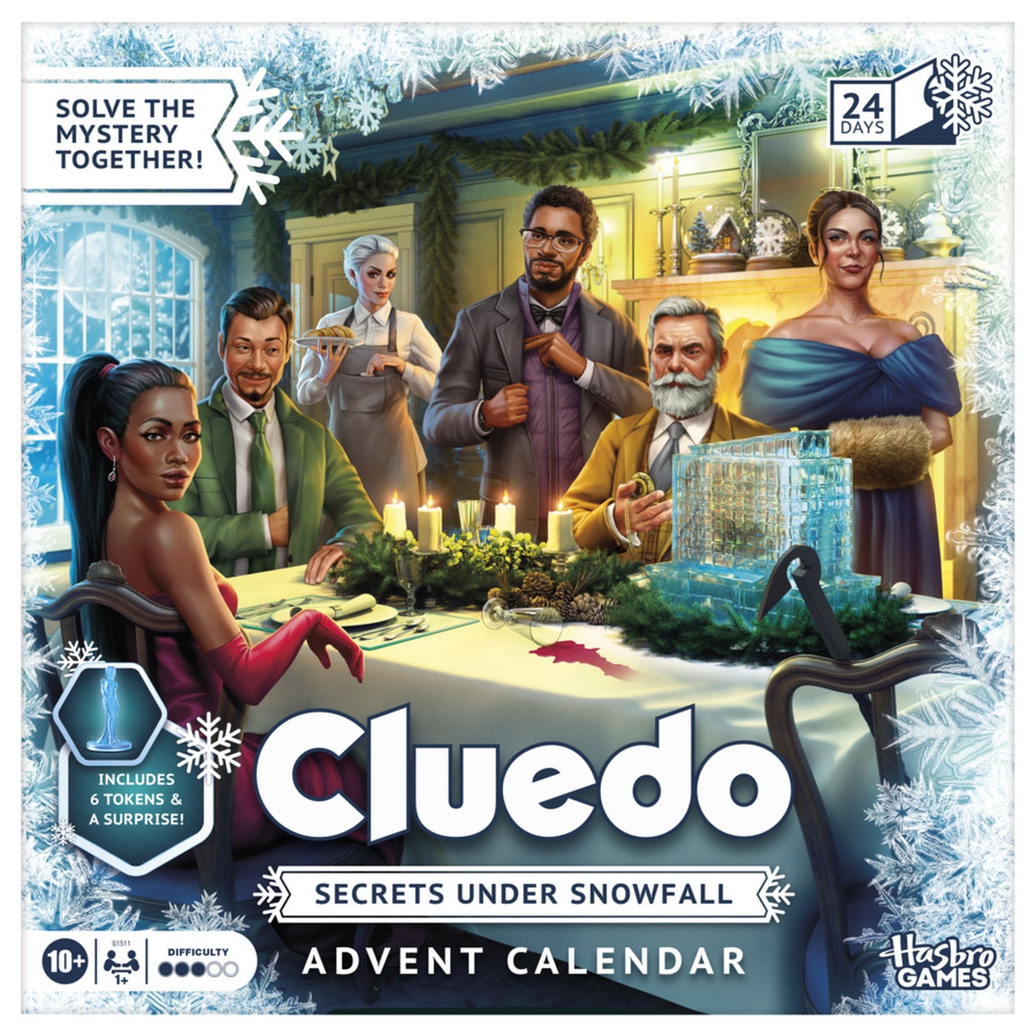 Cluedo Advent Calender: Secrets Under Snowfall