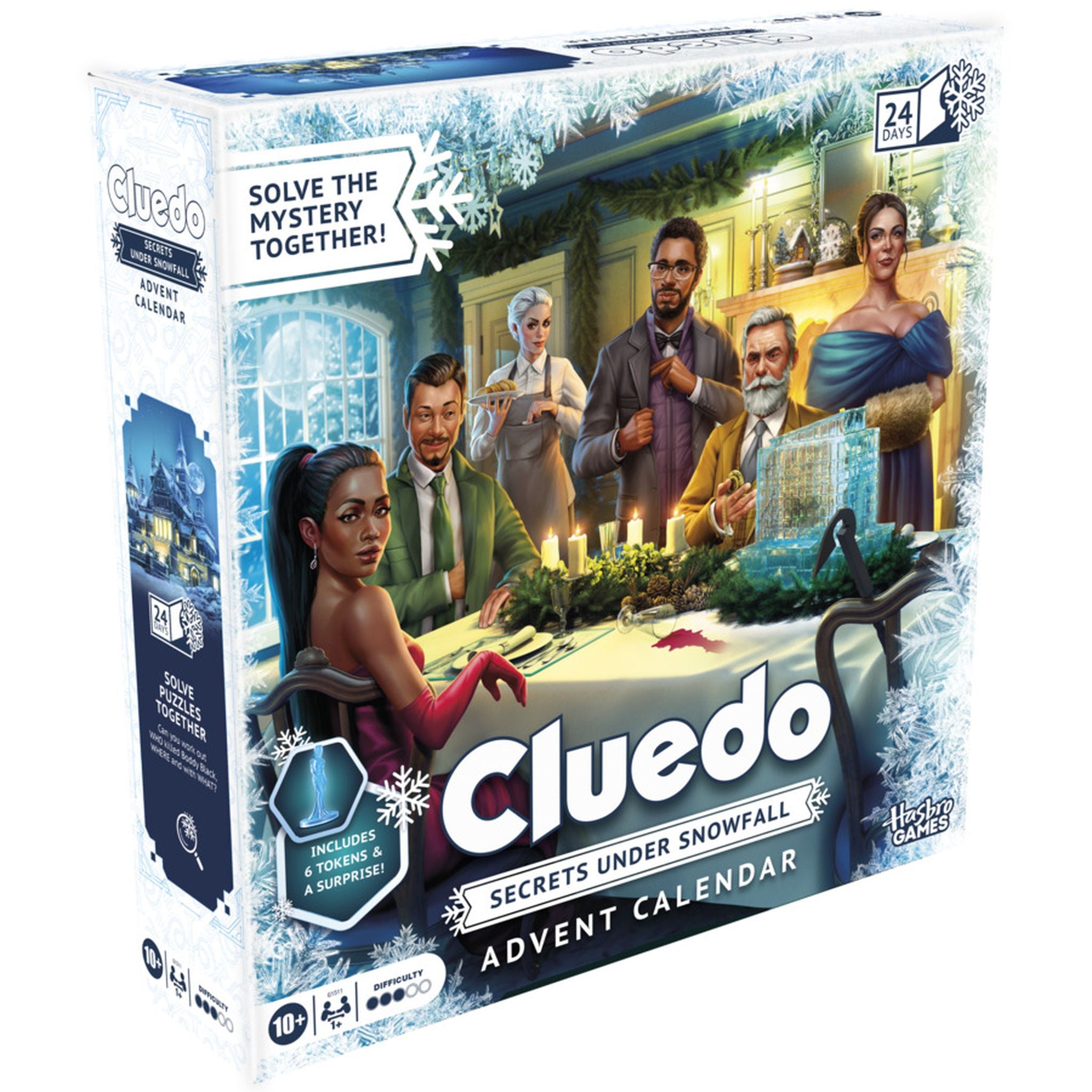 Cluedo Advent Calender: Secrets Under Snowfall