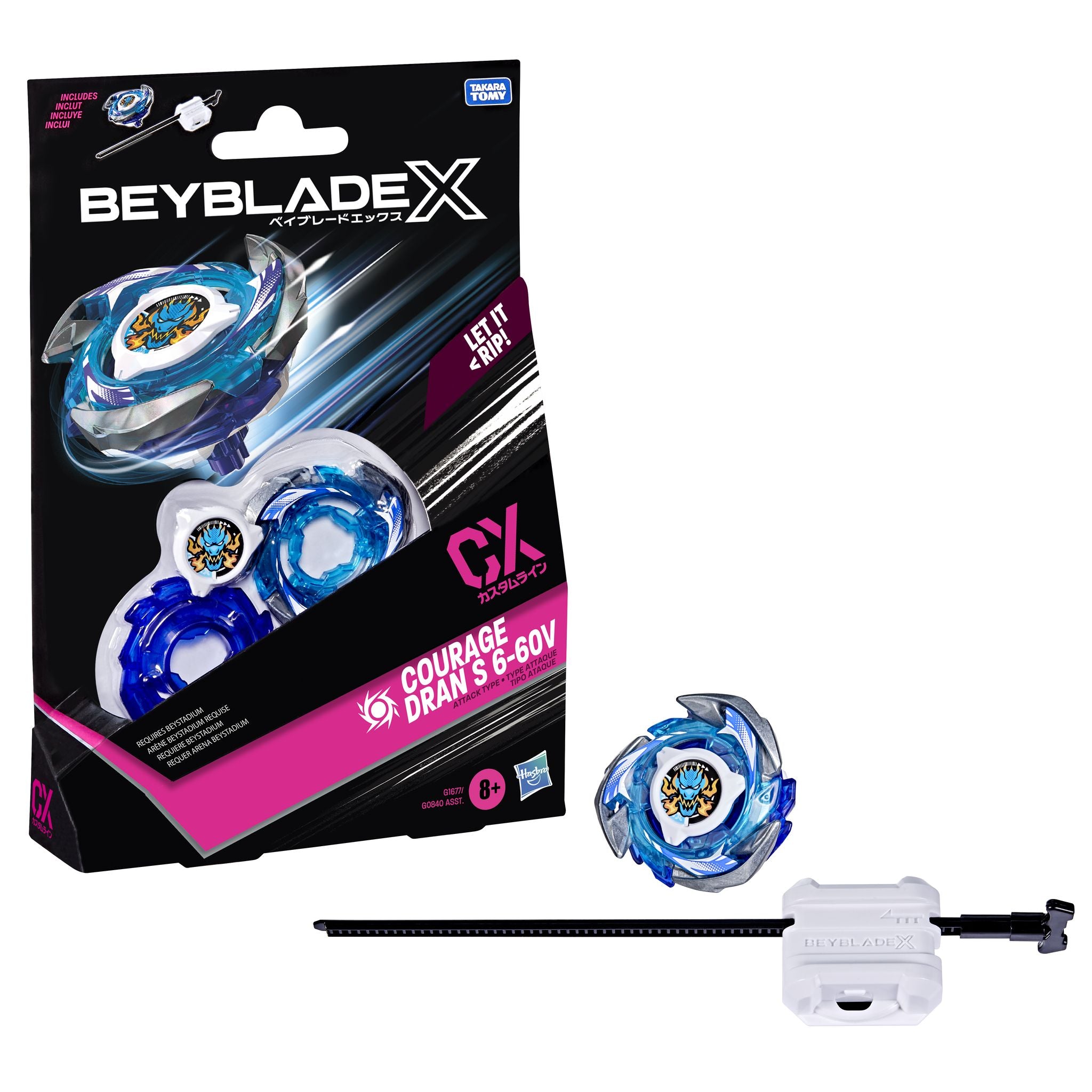 Beyblade X Courage Dran S 6-60V CX Starter Pack Set