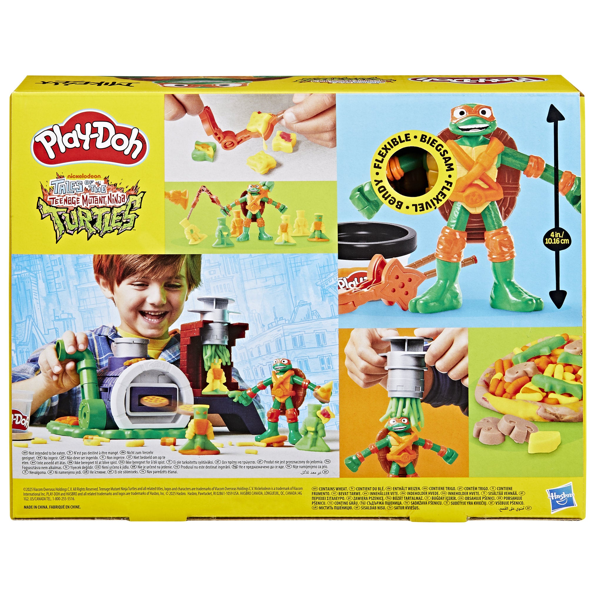 Play-Doh Teenage Mutant Ninja Turtles Slice and Blast Pizza Playset - Toyworld Australia