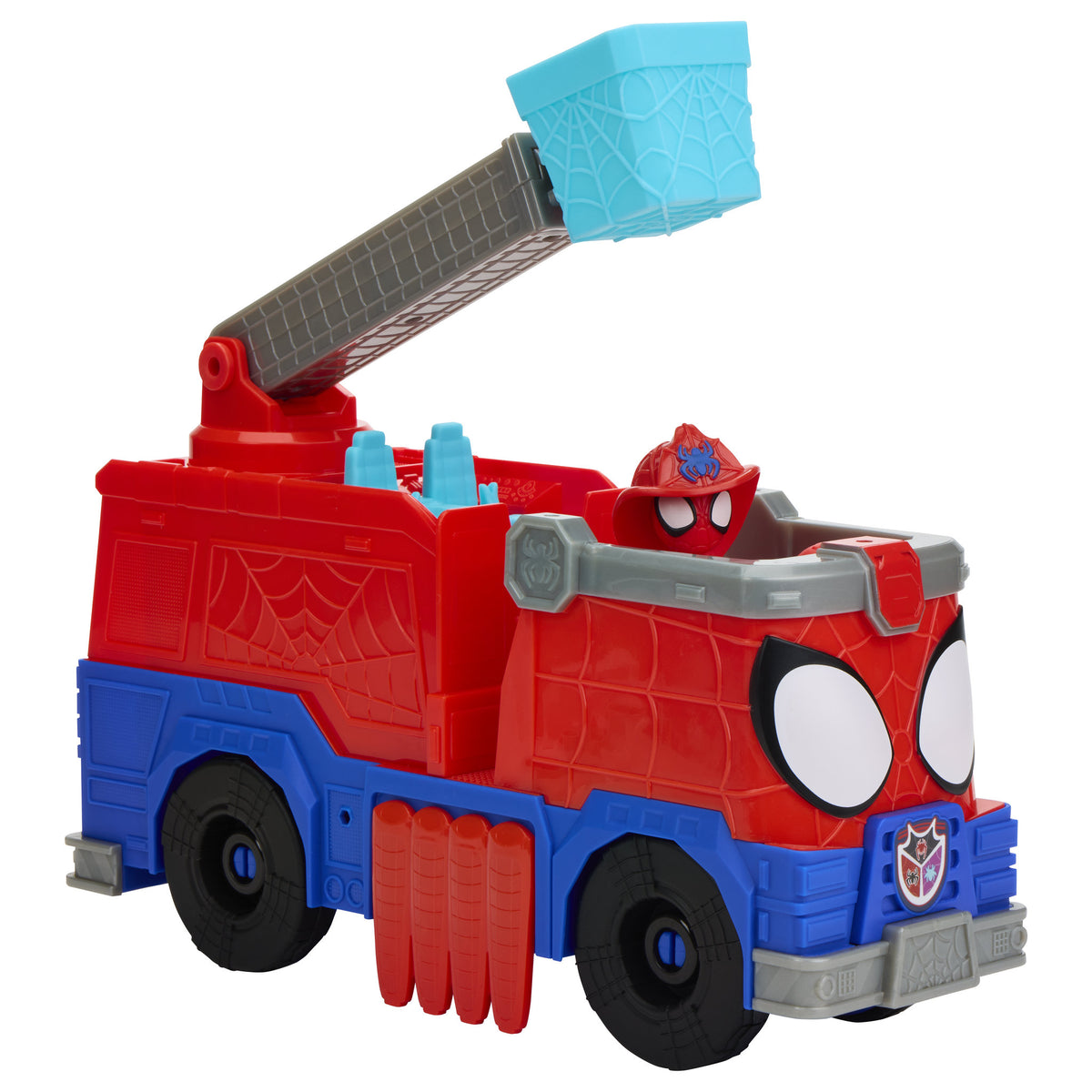 Marvel Spidey and His Amazing Friends Rescue Webs Firetruck