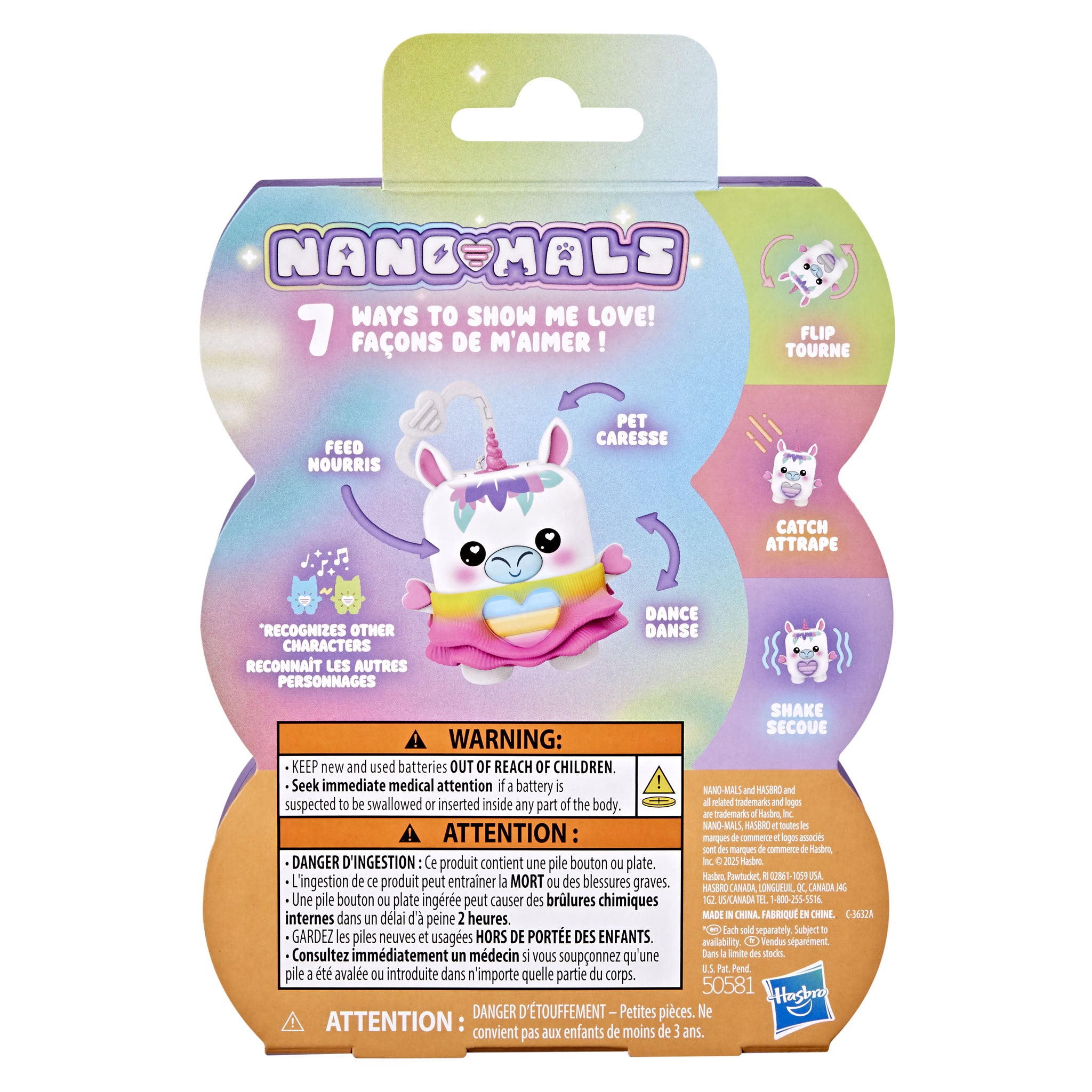 Hasbro Nano-Mals Meadowmist The Unicorn