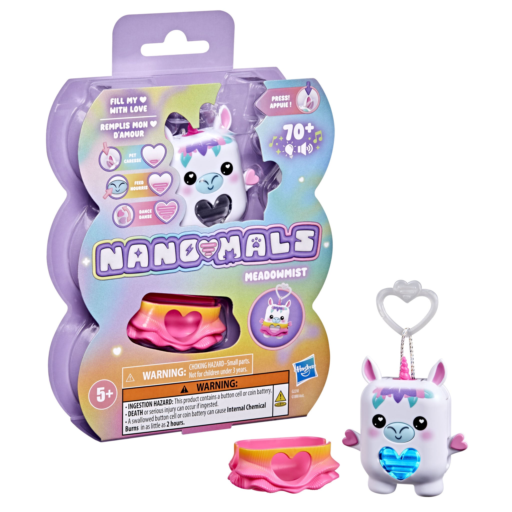 Hasbro Nano-Mals Meadowmist The Unicorn