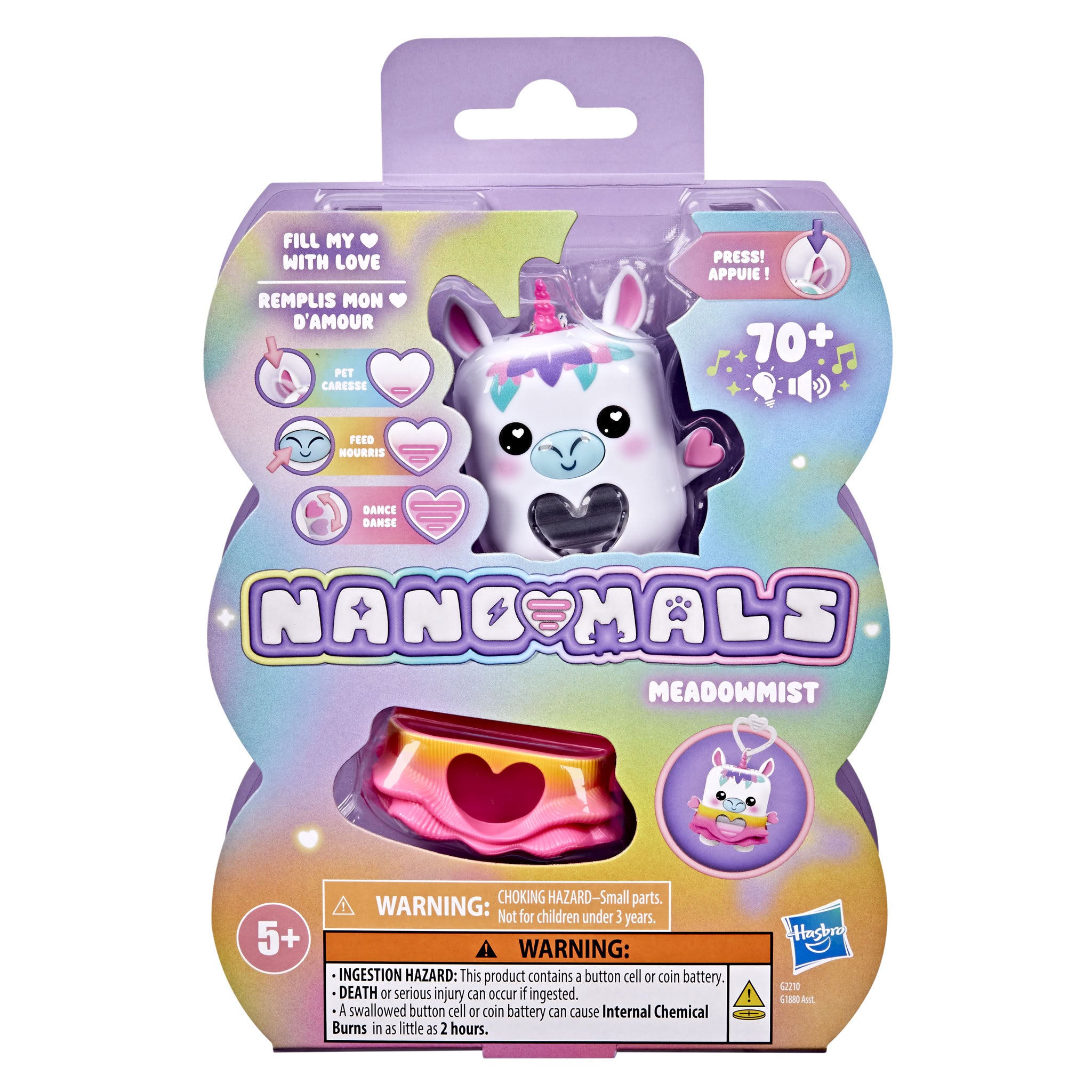Hasbro Nano-Mals Meadowmist The Unicorn