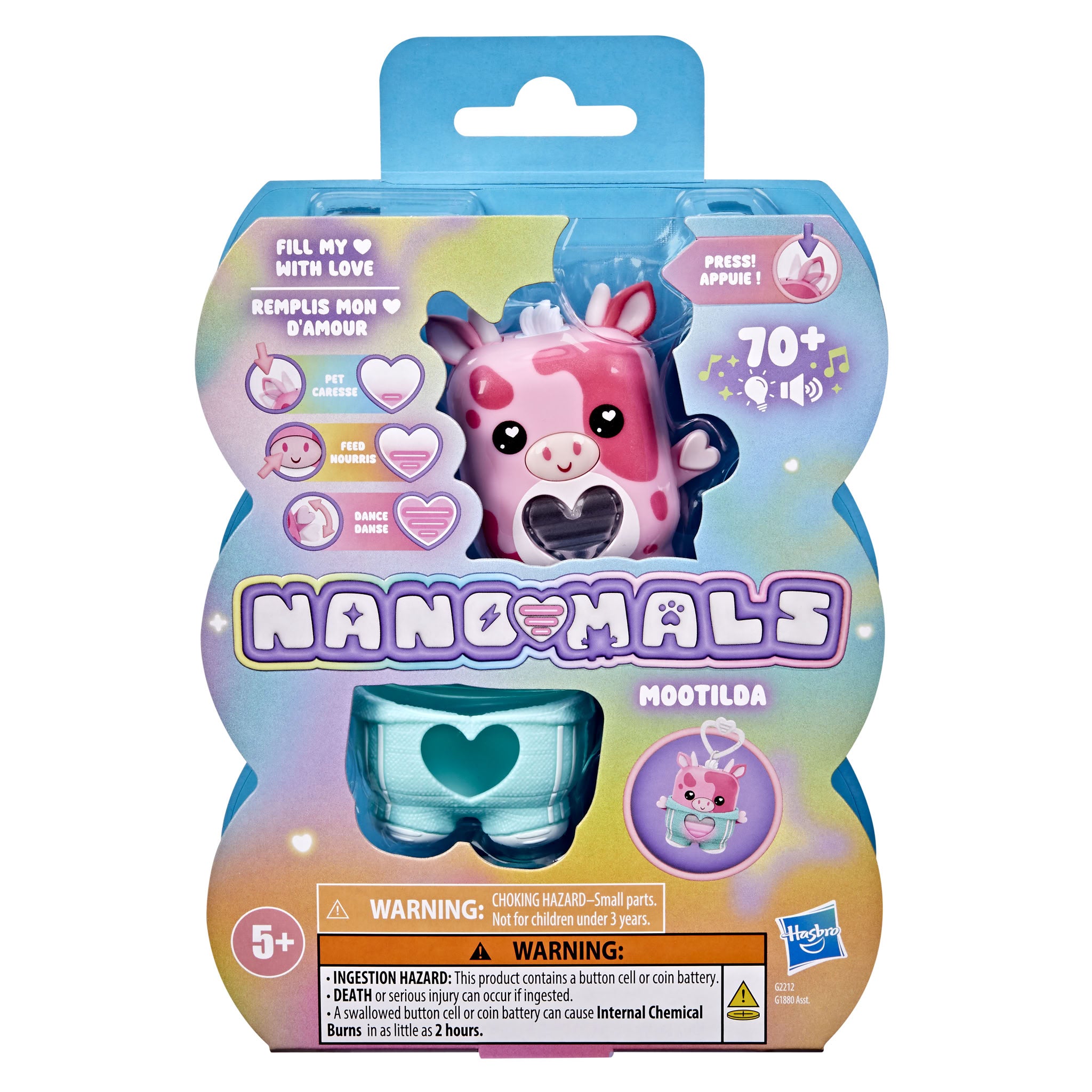 Hasbro Nano-Mals Mootilda The Pink Cow