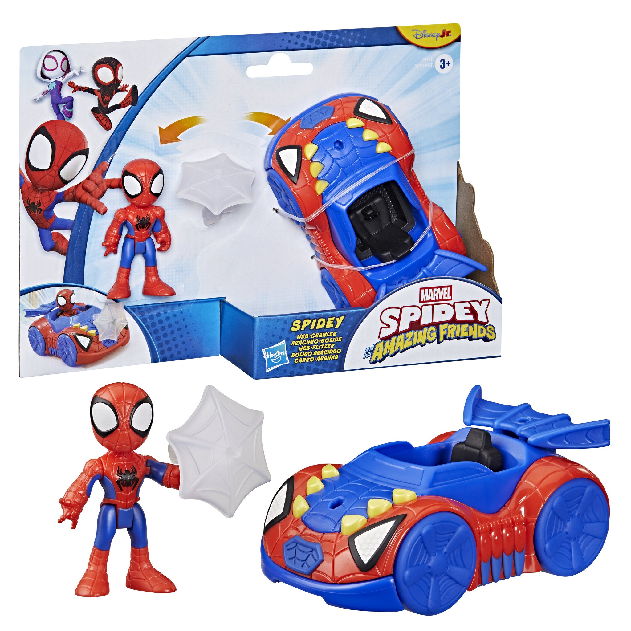 Marvel Spidey and His Amazing Friends Spidey Web Crawler