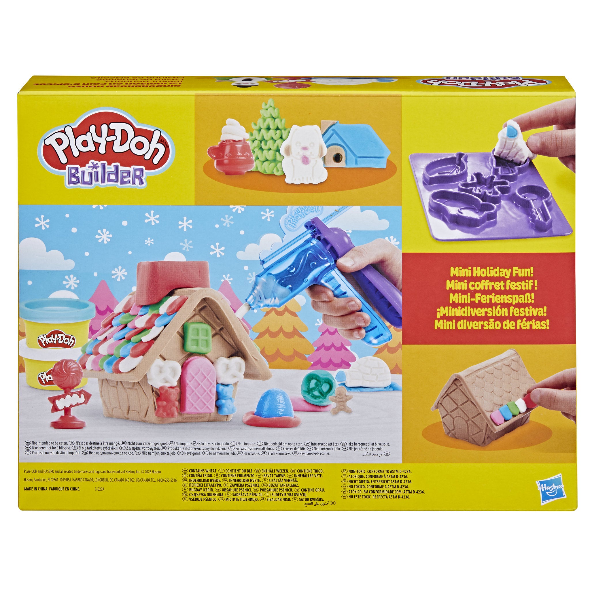 Play-Doh Mini Gingerbread House