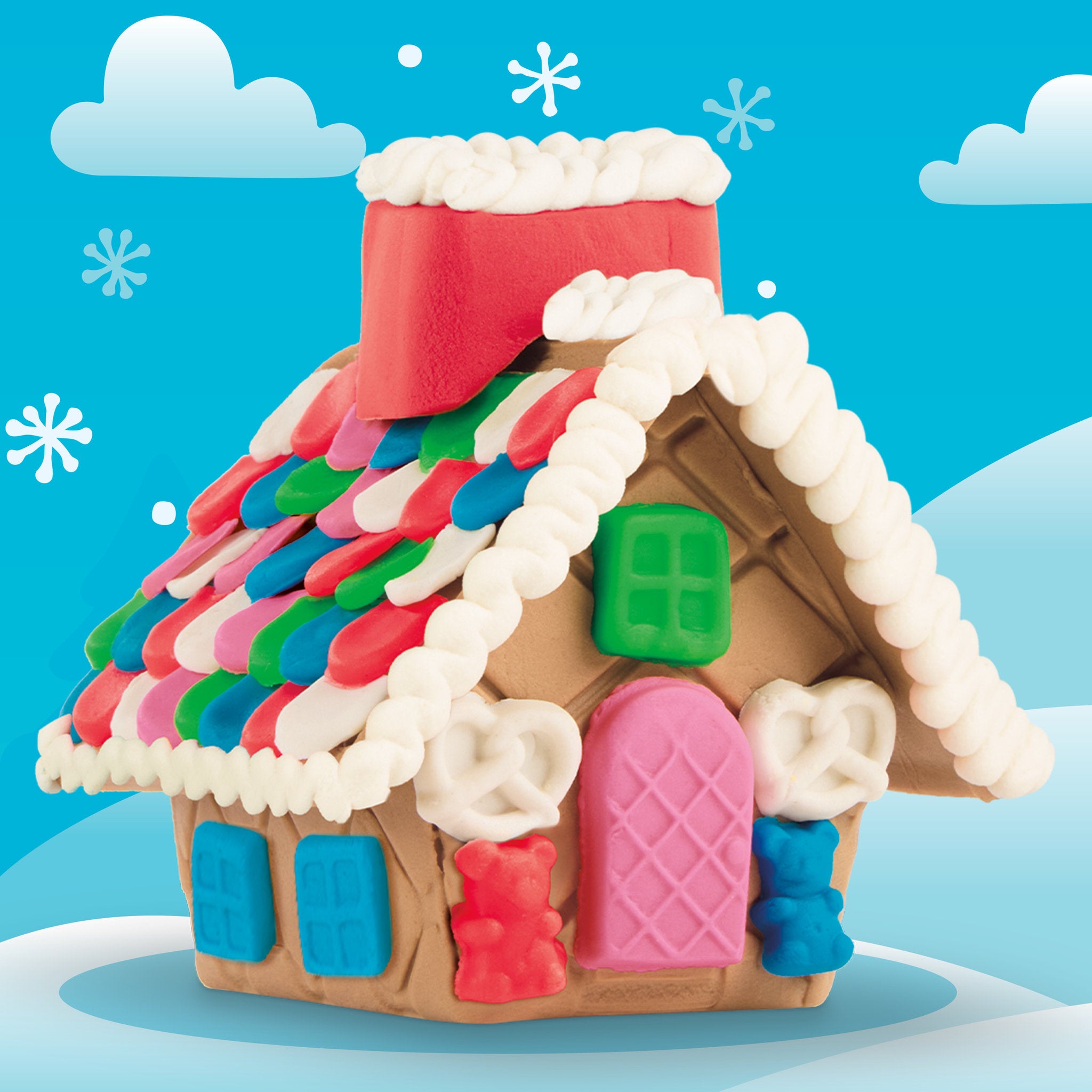 Play-Doh Mini Gingerbread House
