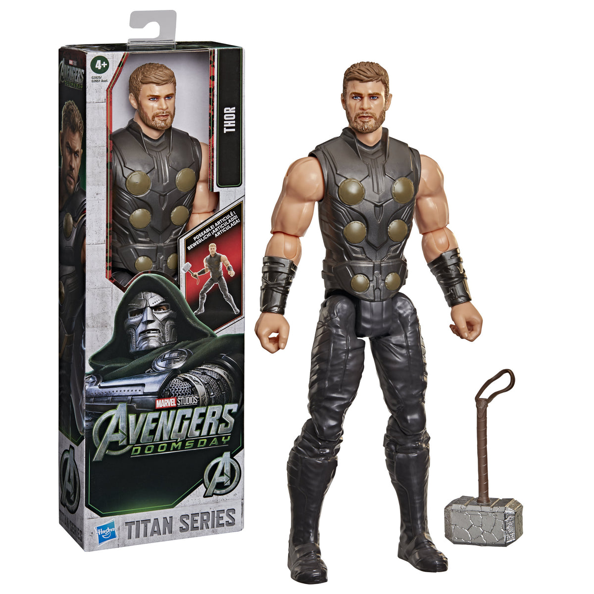 Marvel Studios Avengers Doomsday Titan Series 11.5 Inch Action Figure - Thor