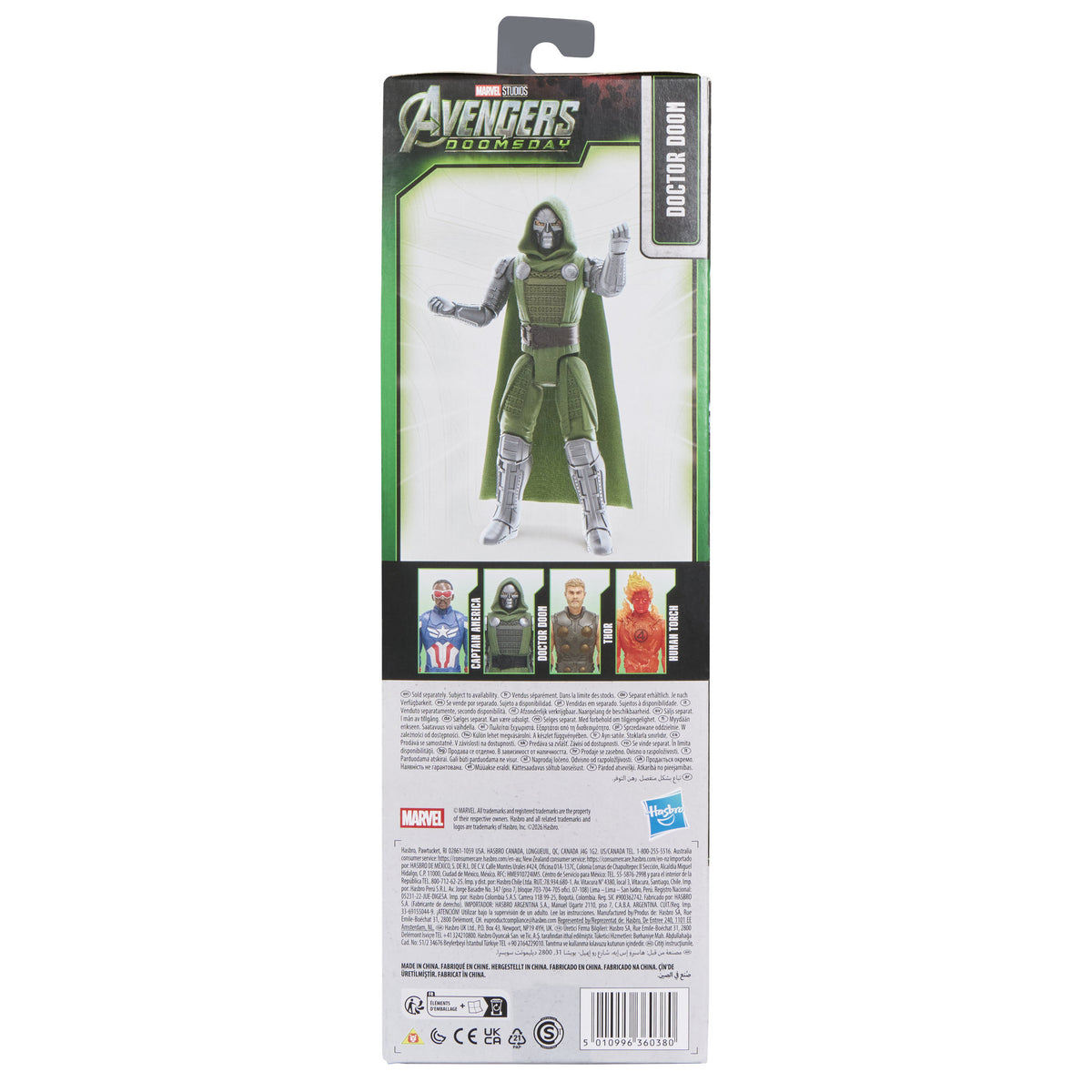 Marvel Studios Avengers Doomsday Titan Series 11.5 Inch Action Figure - Doctor Doom