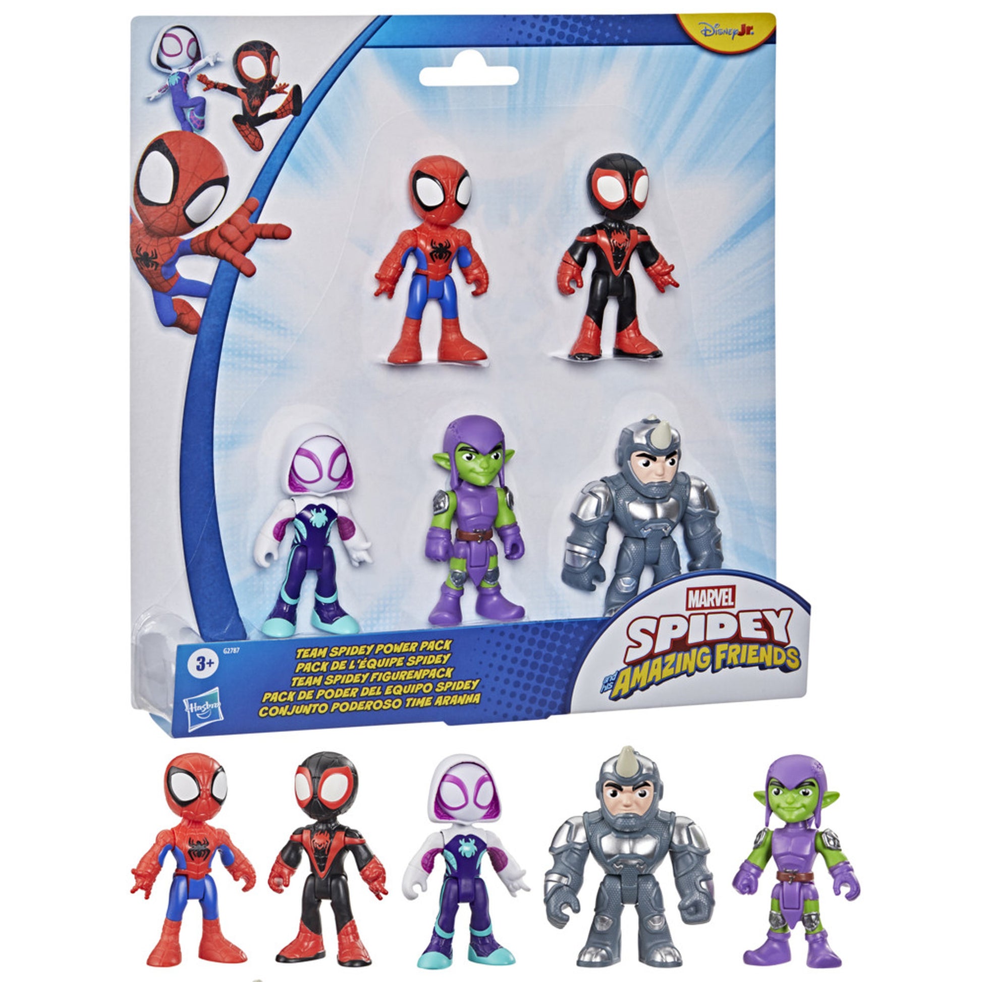 Marvel Spidey And His Amazing Friends Team Spidey Power Pack - Toyworld Australia