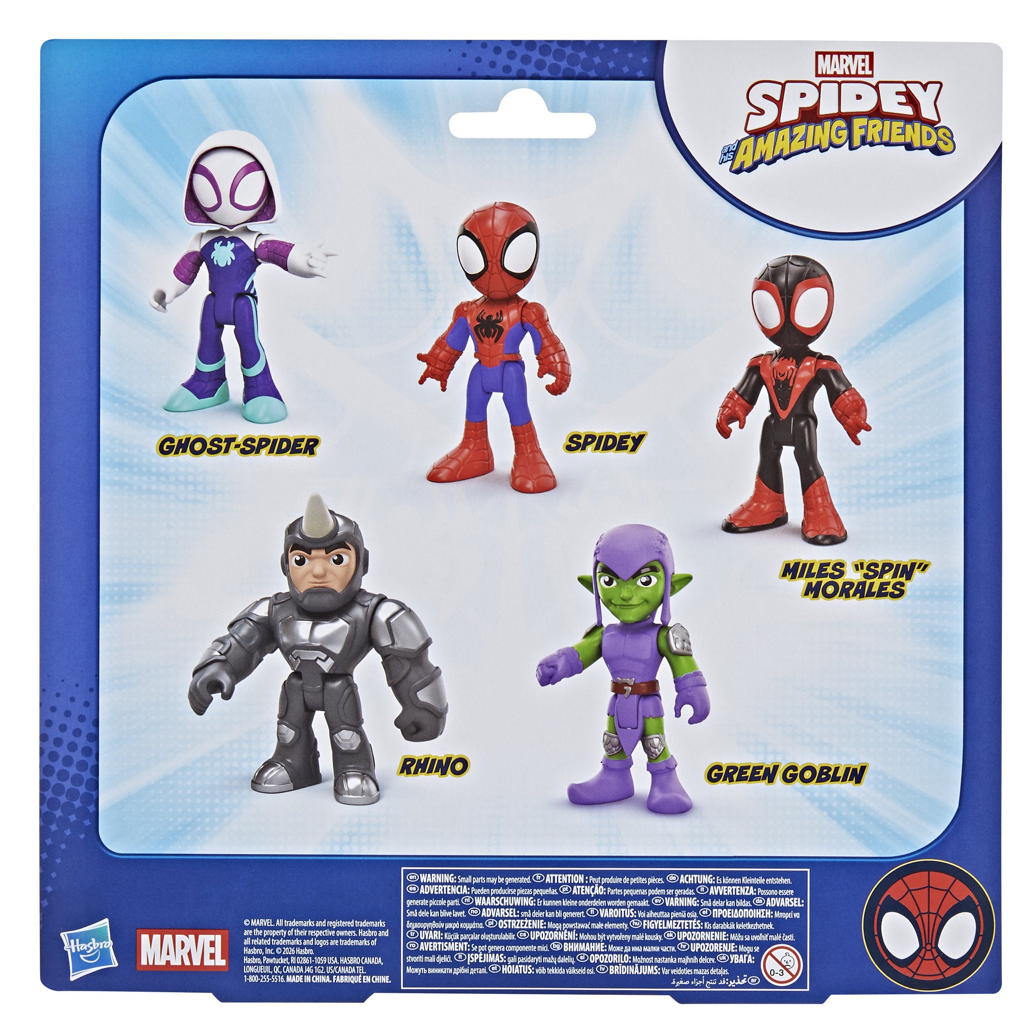 Marvel Spidey And His Amazing Friends Team Spidey Power Pack - Toyworld Australia