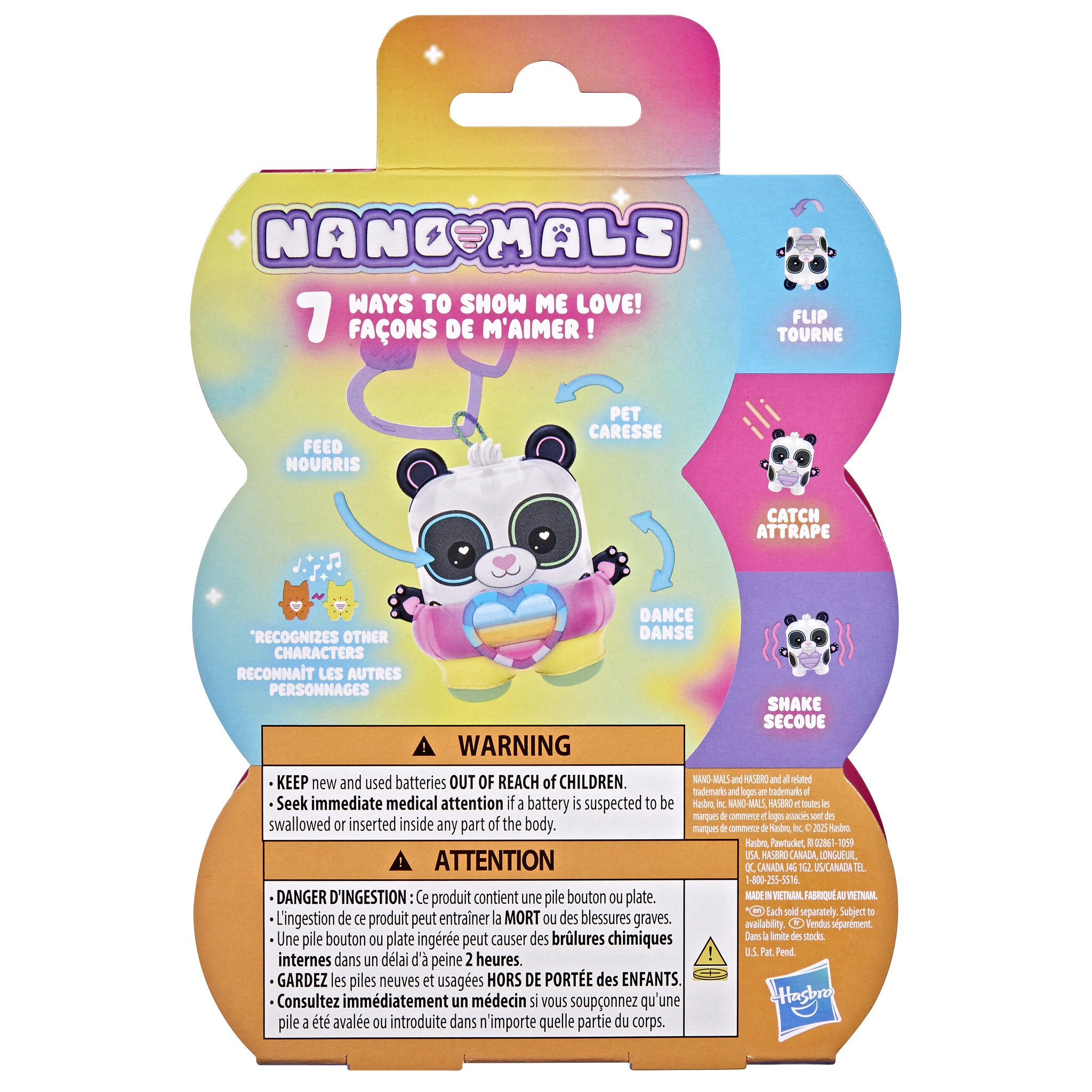 Nano-Mals  Neon Brights - Pangelica the Panda
