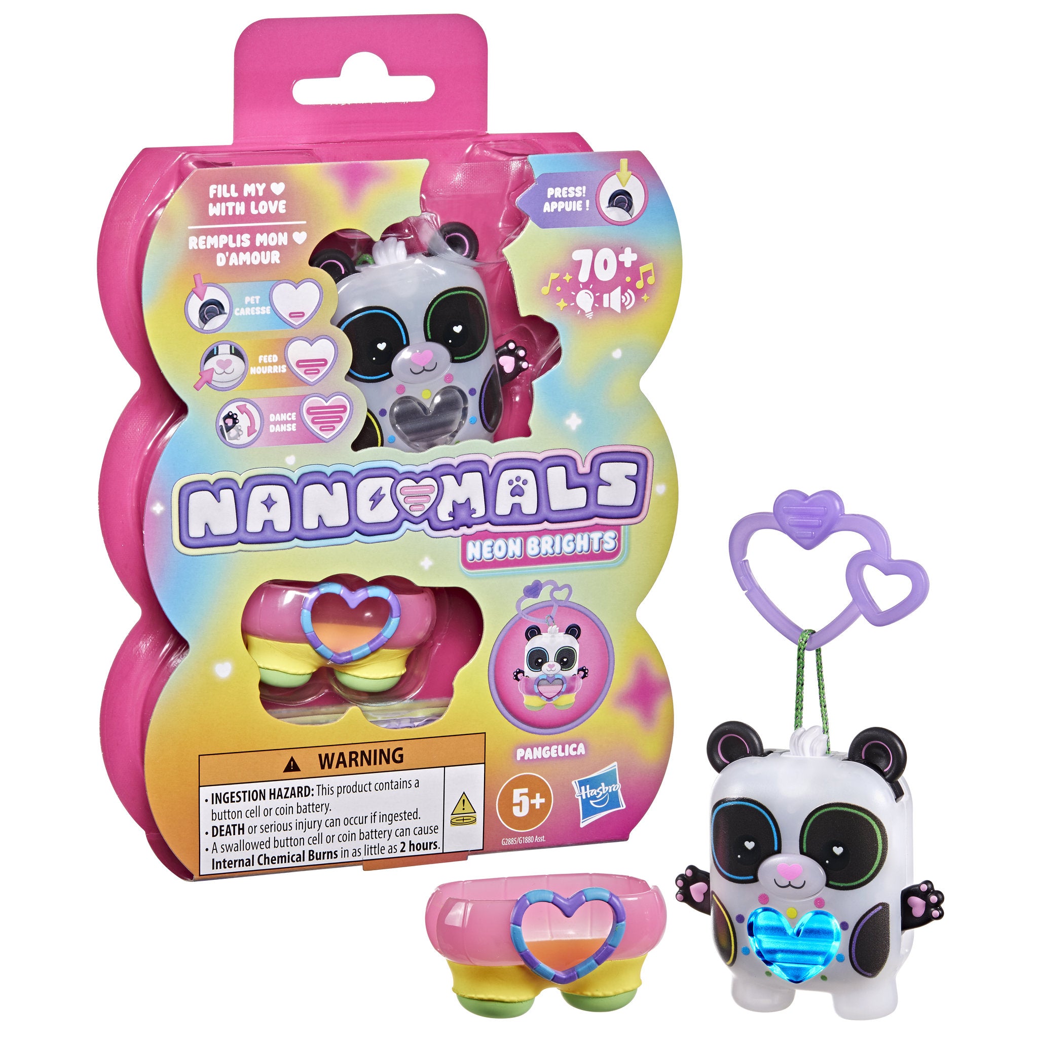Nano-Mals  Neon Brights - Pangelica the Panda