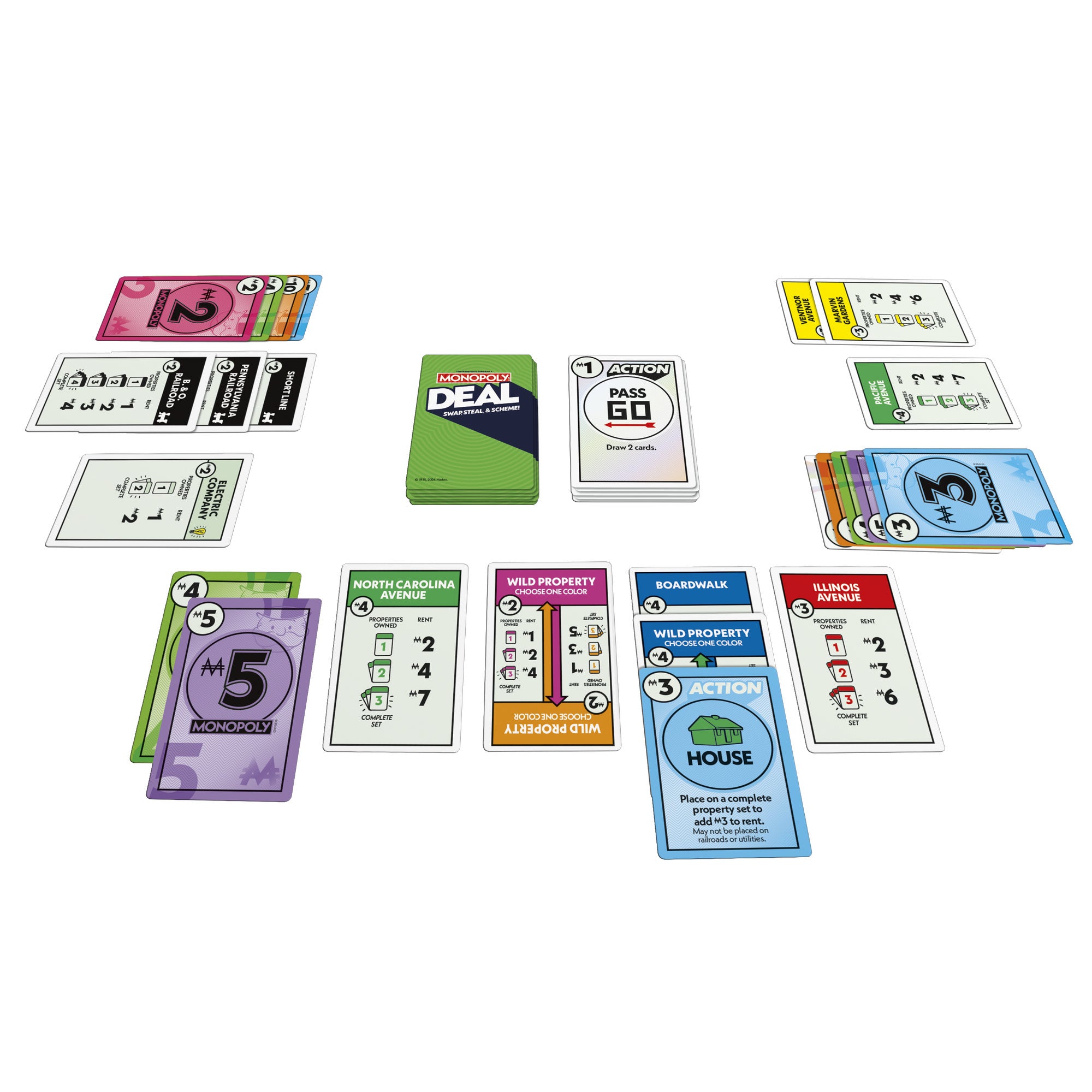 Monopoly Deal Tin Card Game