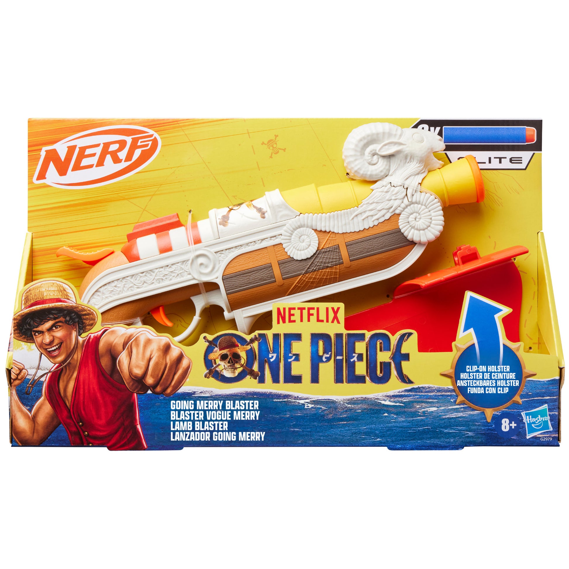 NERF One Piece Going Merry Blaster - Toyworld Australia