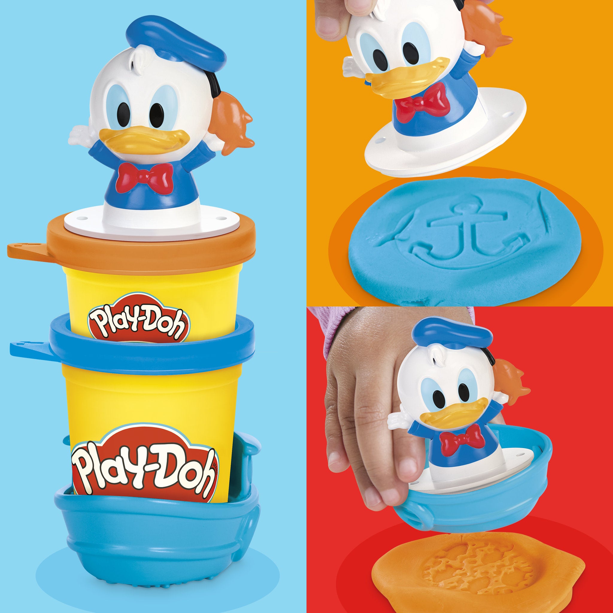 Play-Doh Disney Junior Stamp And Go Donald Duck