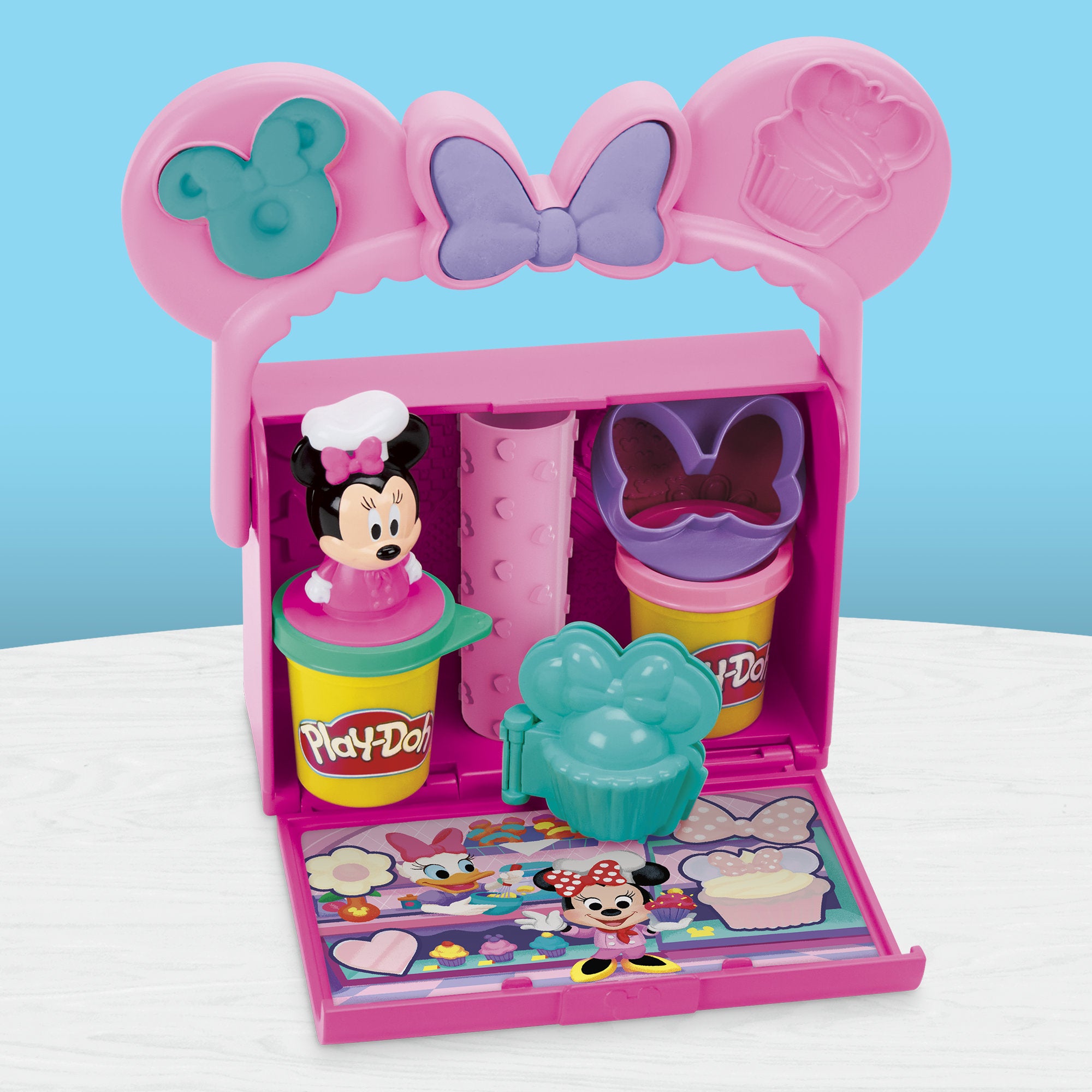 Play-Doh Disney Junior Mickey Mouse Clubhouse Minnie On-The-Go Bakery Playset