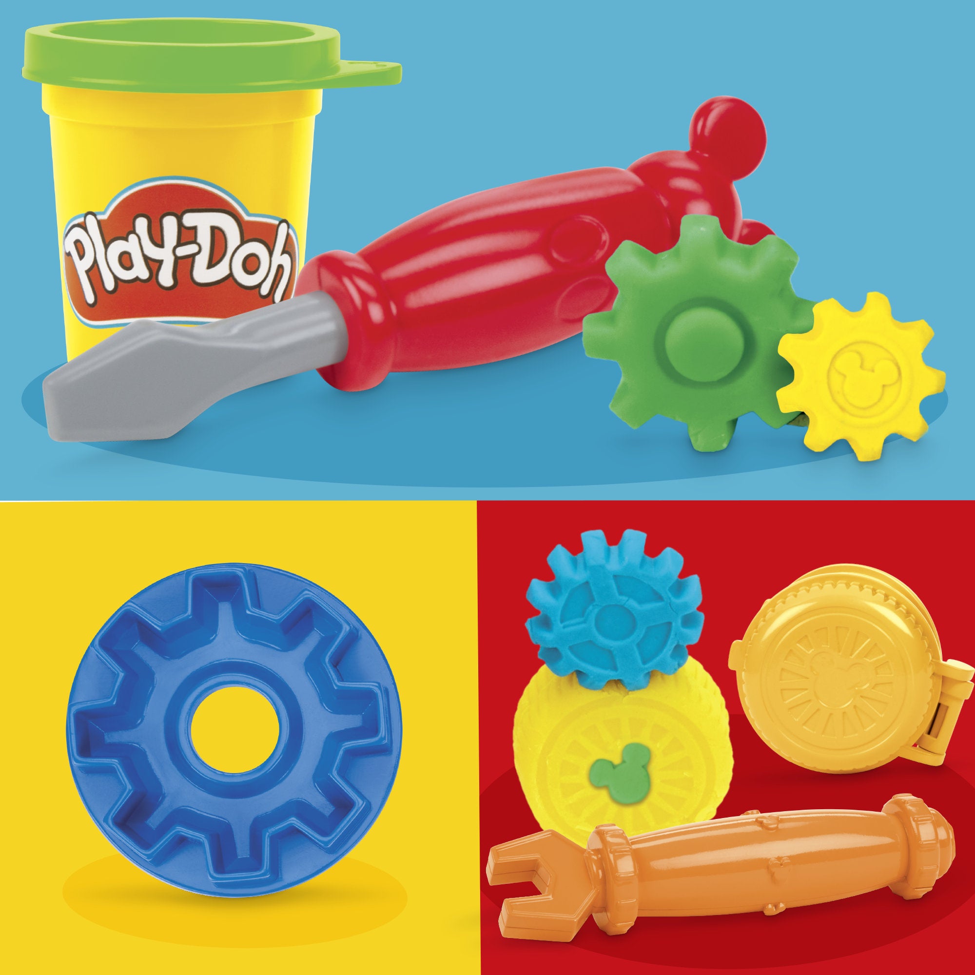 Play-Doh Disney Junior Mickey Mouse Clubhouse On-The-Go Garage Playset