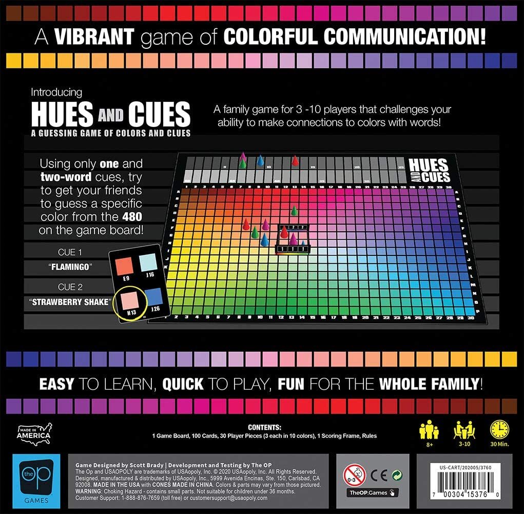 Hues and Cues Game