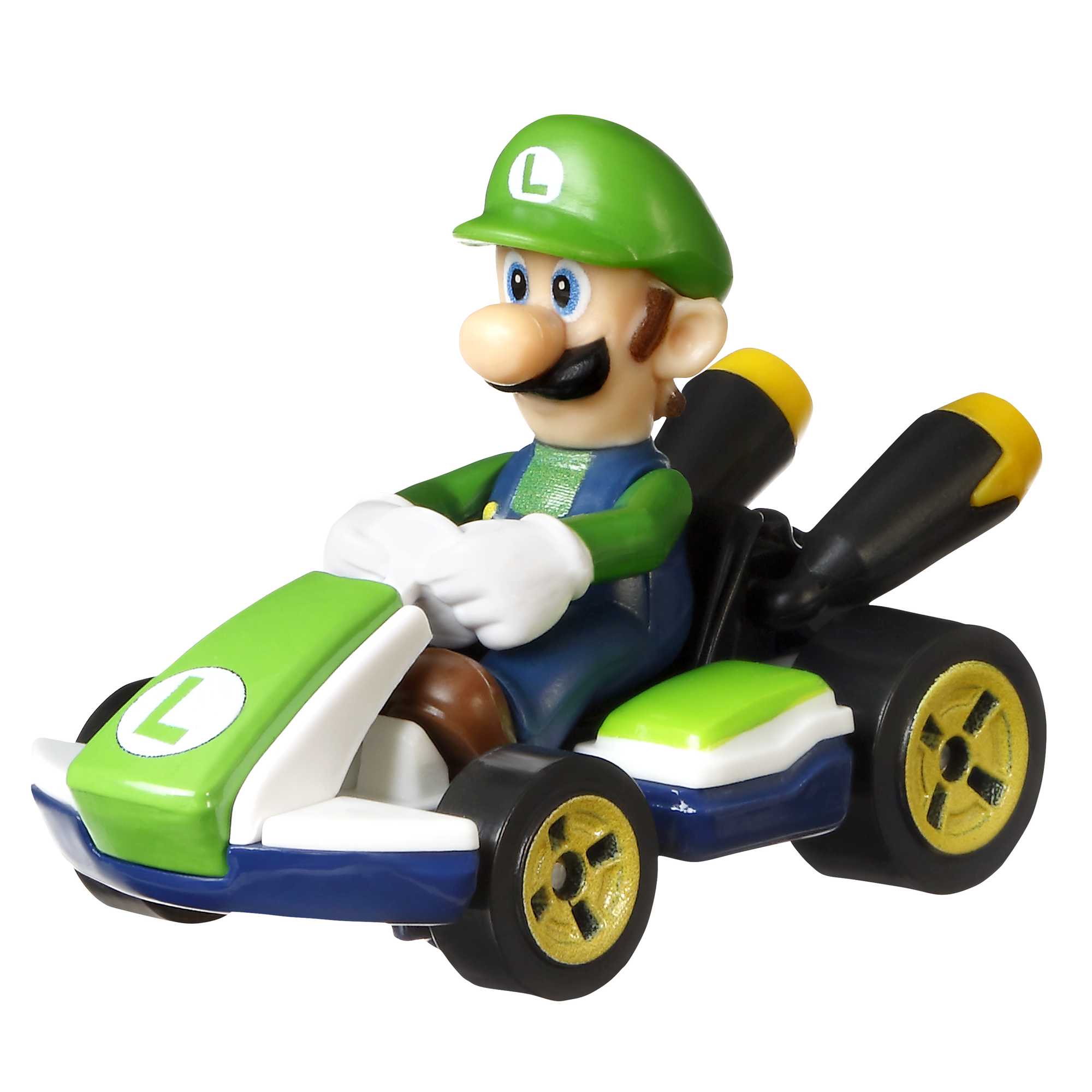 Hot Wheels Mario Kart Luigi Standard Kart - Toyworld Australia