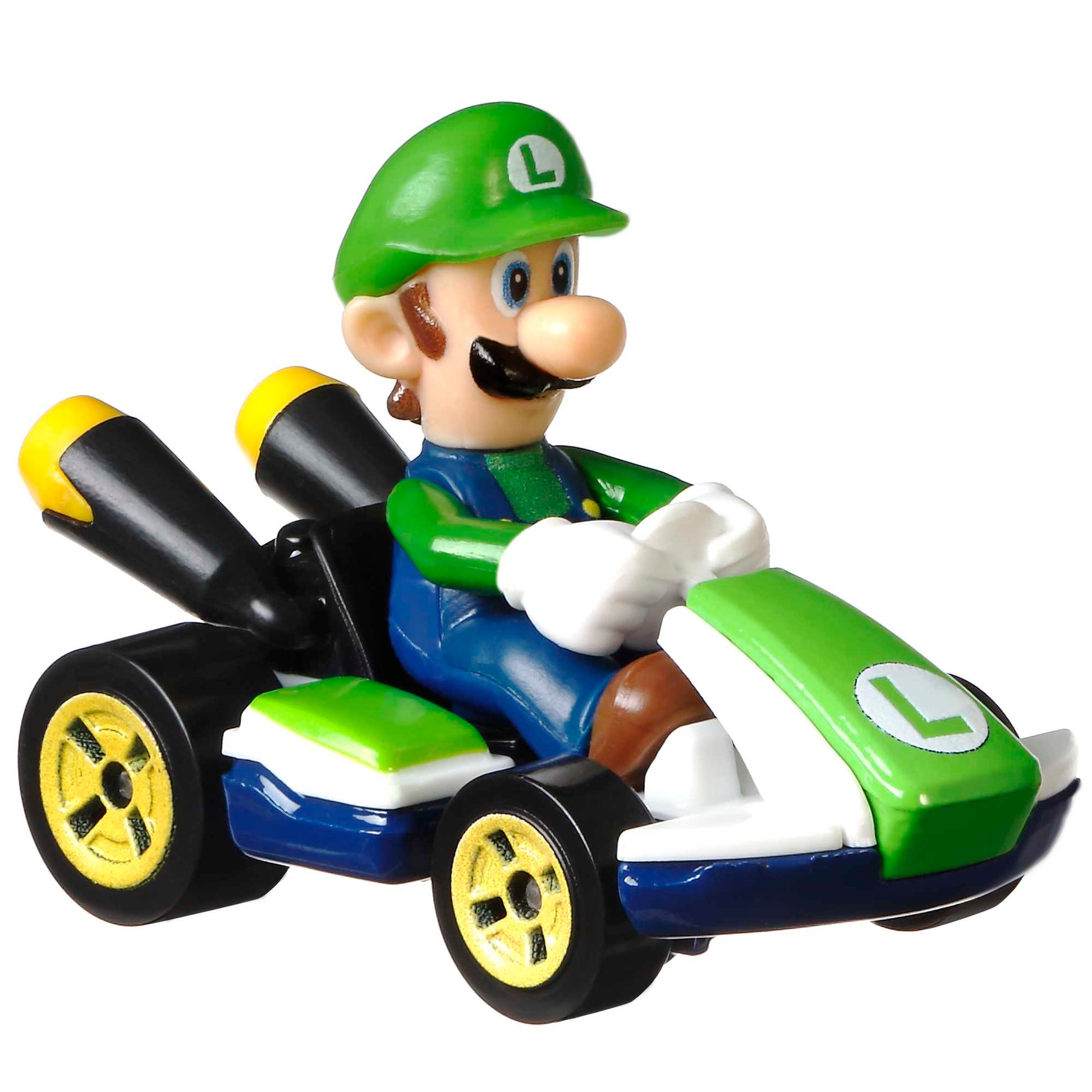 Hot Wheels Mario Kart Luigi Standard Kart - Toyworld Australia