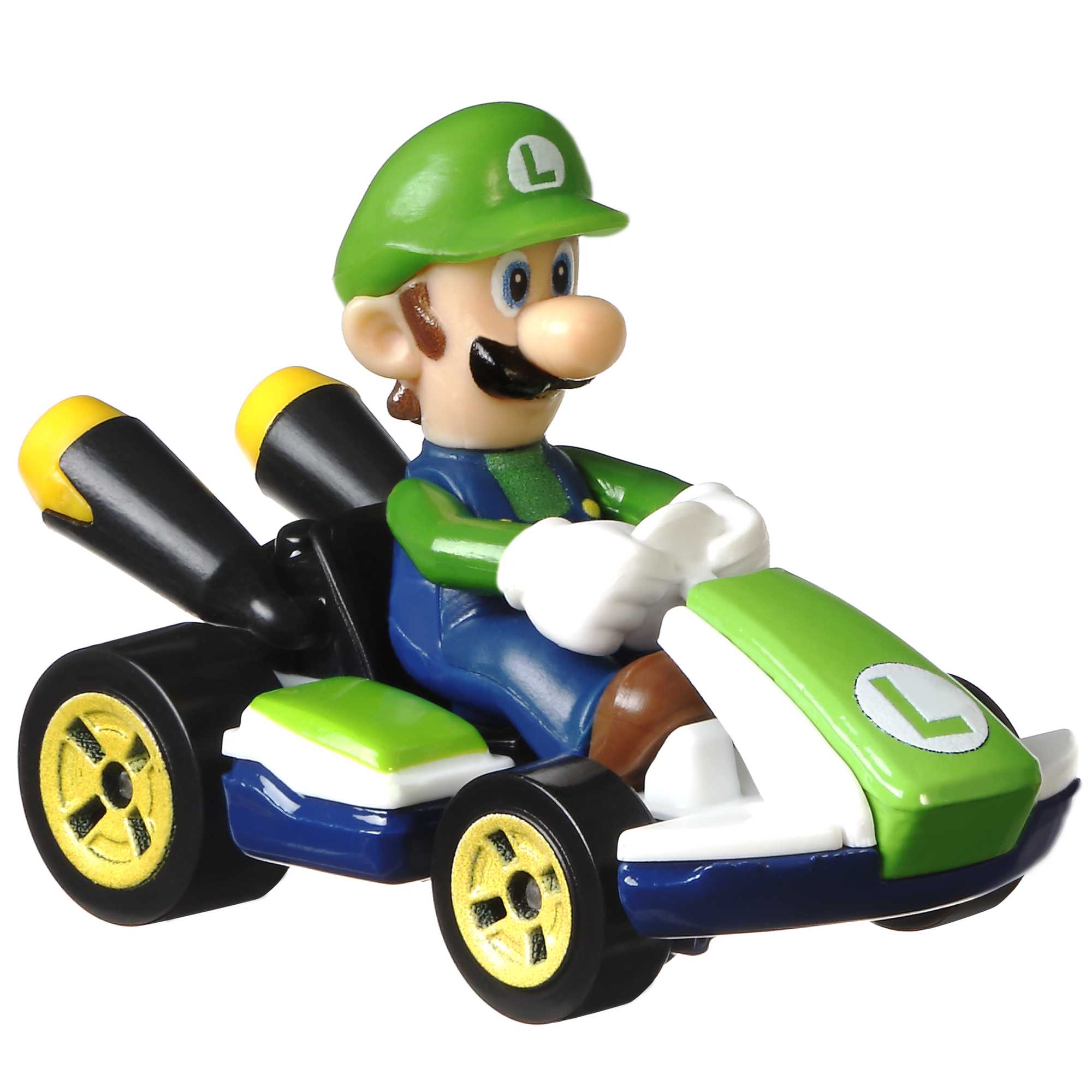 Hot Wheels Mario Kart Luigi Standard Kart - Toyworld Australia