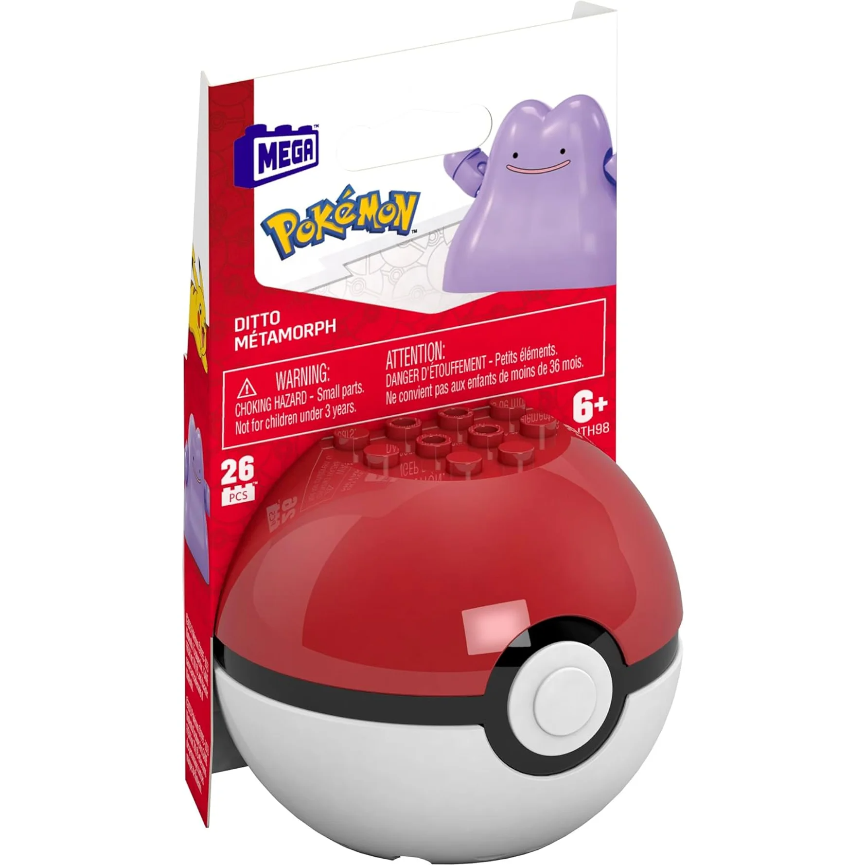 MEGA Bloks Pokemon Evergreen Poke Ball Ditto