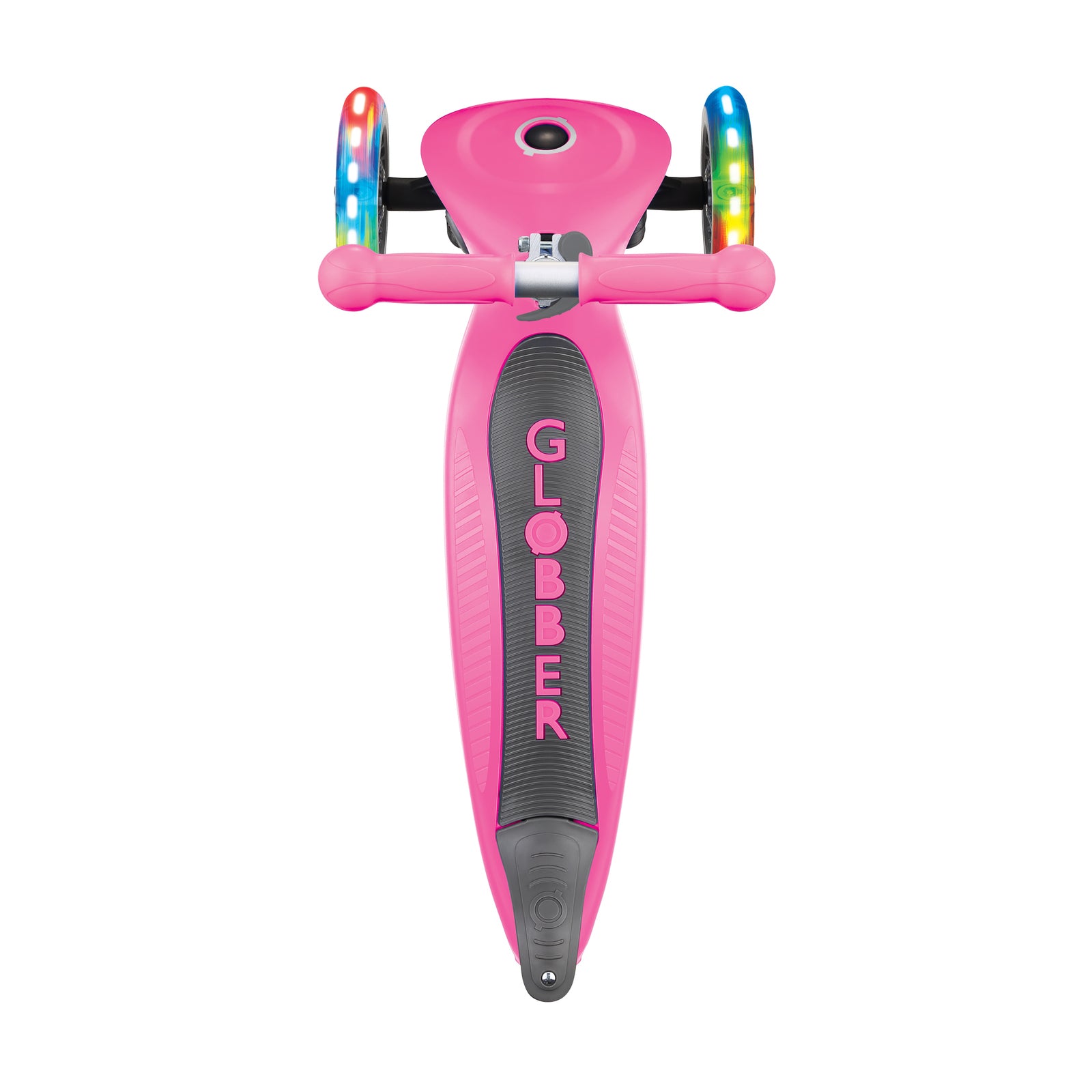 Globber Primo Foldable With Lights Scooter - Deep Pink