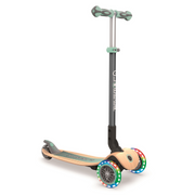 Globber Primo Foldable Wood Lights Scooter - Mint