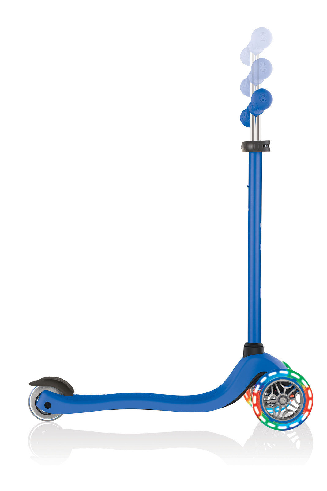 Globber Primo Scooter With Lights - Navy Blue