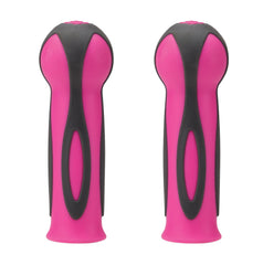 GLOBBER GRIPS FOR 3 WHEELED SCOOTERS - NEON PINK (PAIR)