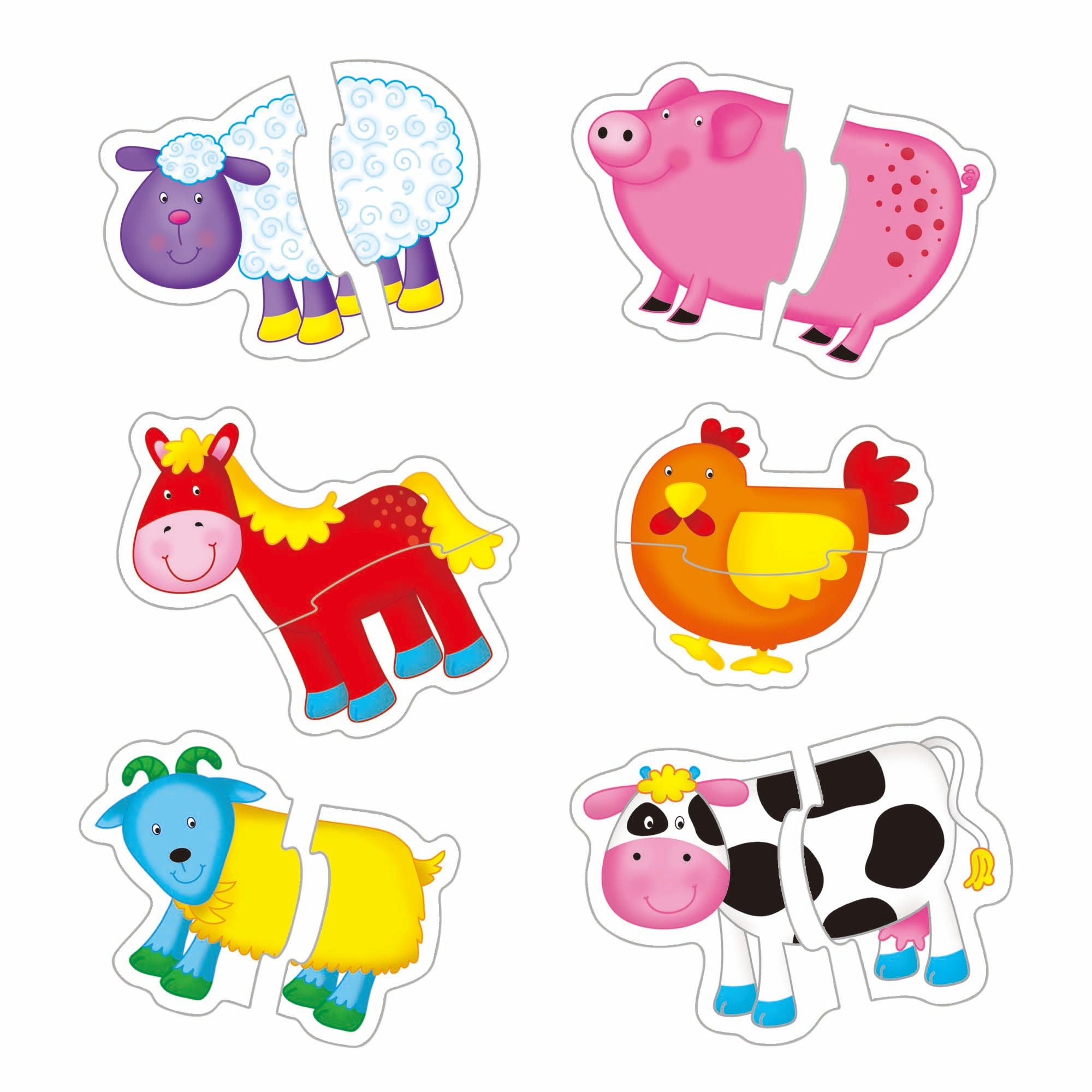 GALT Baby Puzzles Farm 2 Pack