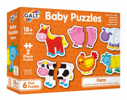 GALT Baby Puzzles Farm 2 Pack
