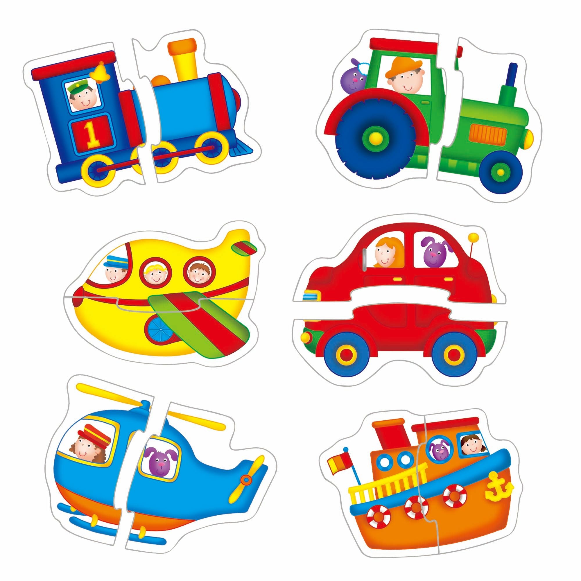GALT Baby Puzzles Transport 2 Pack
