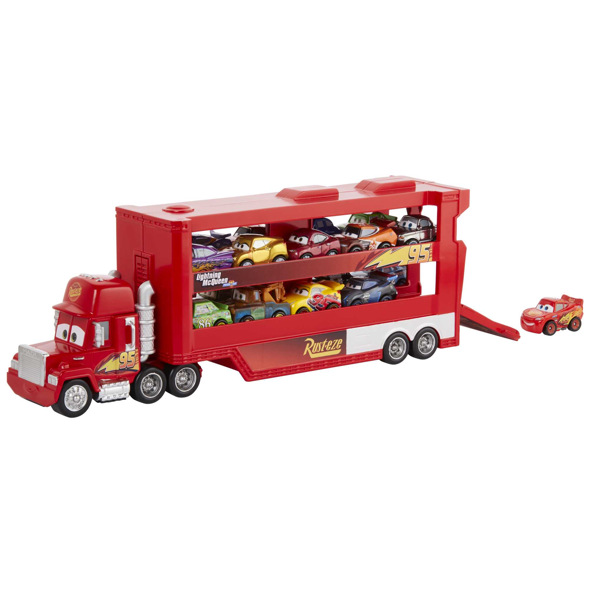 Disney Pixar Cars Mack Mini Racers Hauler