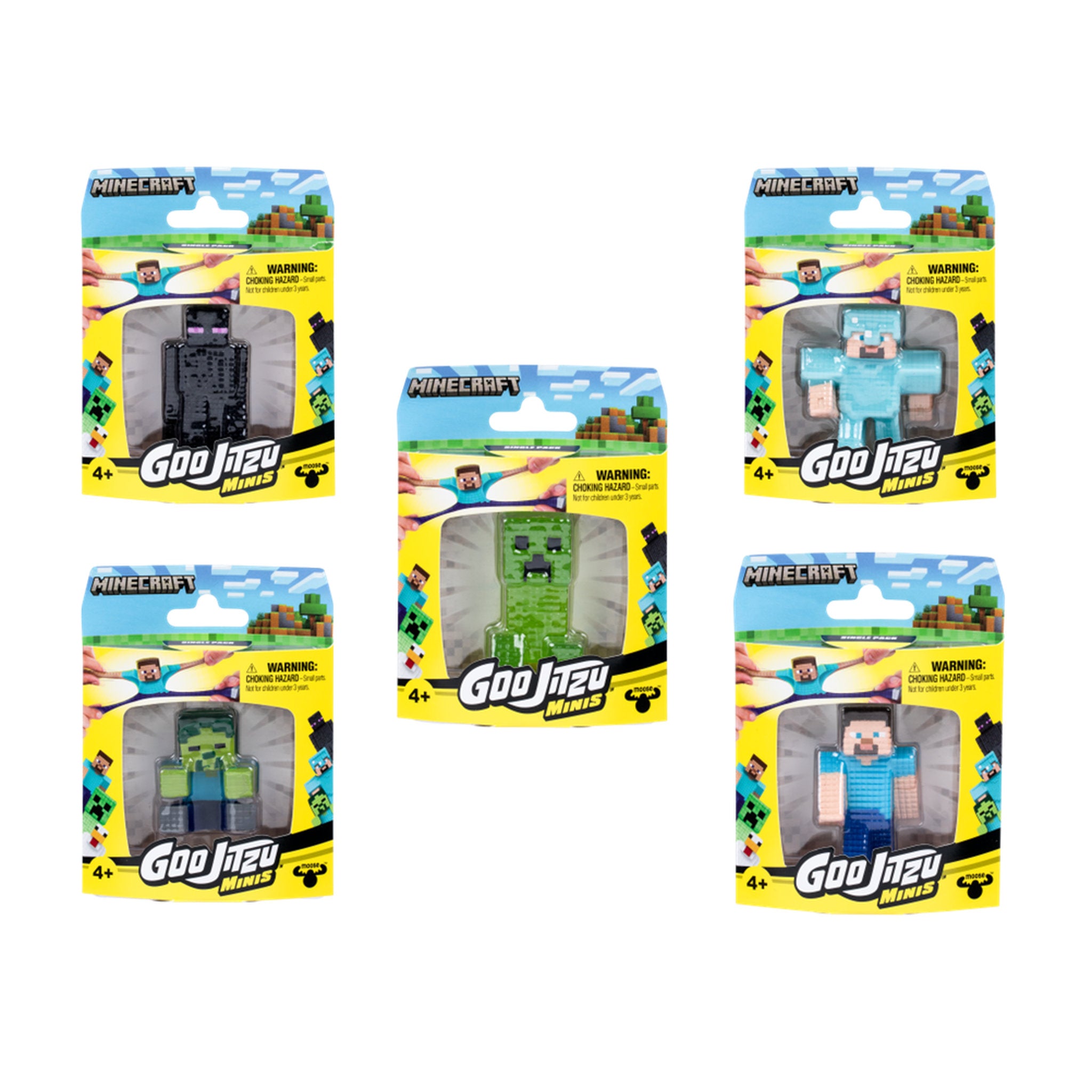 Goo Jit Zu Minecraft S4 Minis Assorted Style