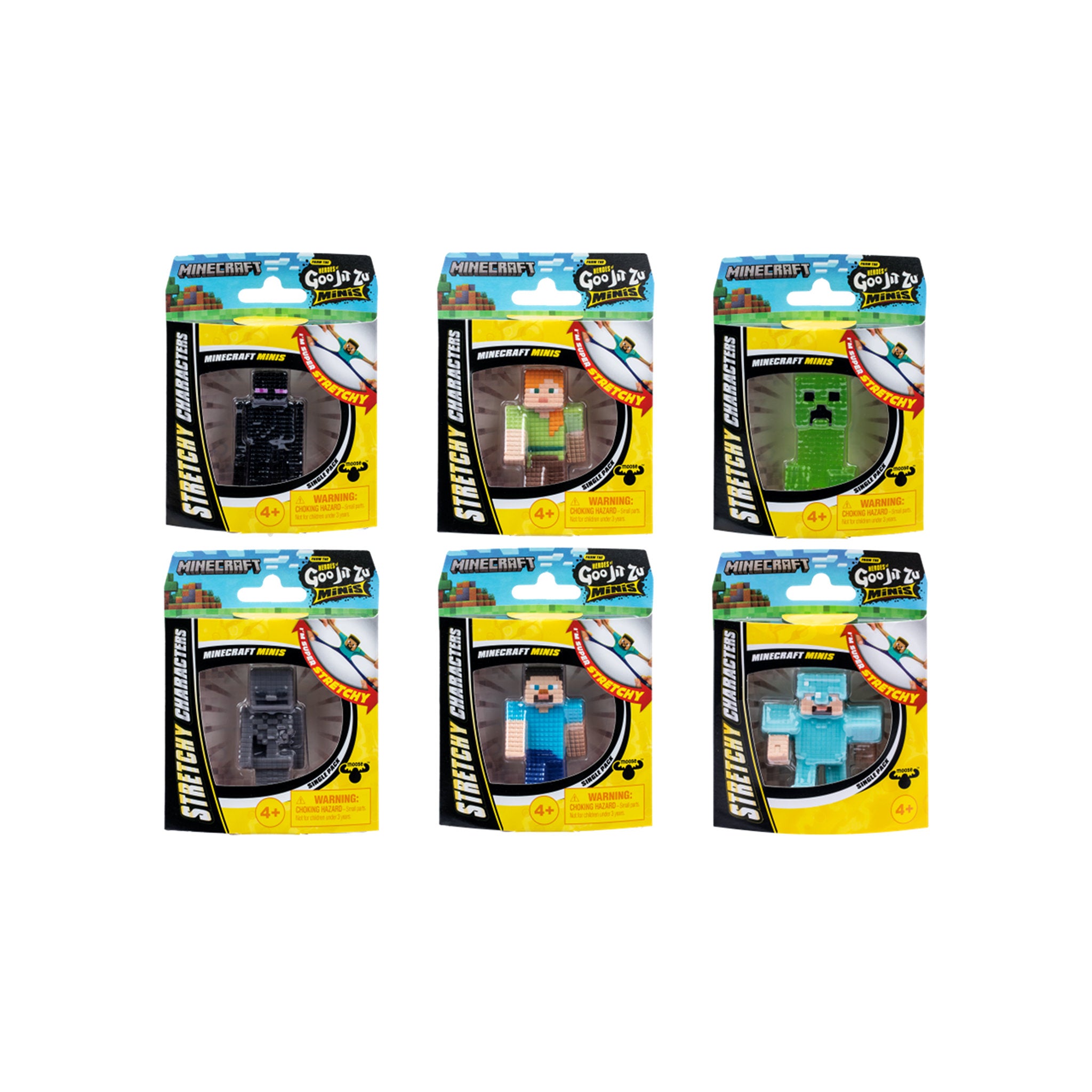Heroes Of Goo Jit Zu Minecraft Minis Single Pack Assorted Styles