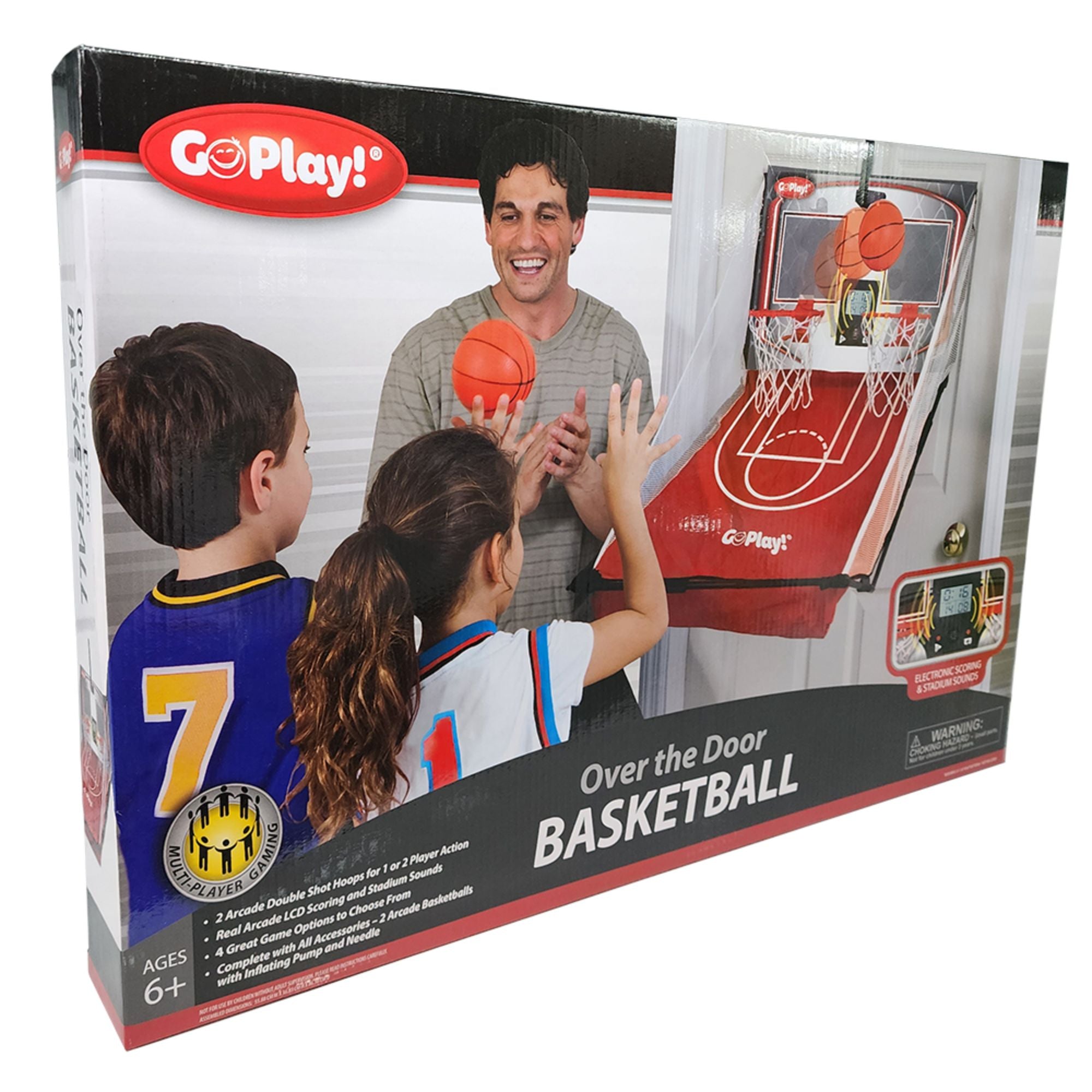 Go Play! Over The Door 2 Shot Basketball