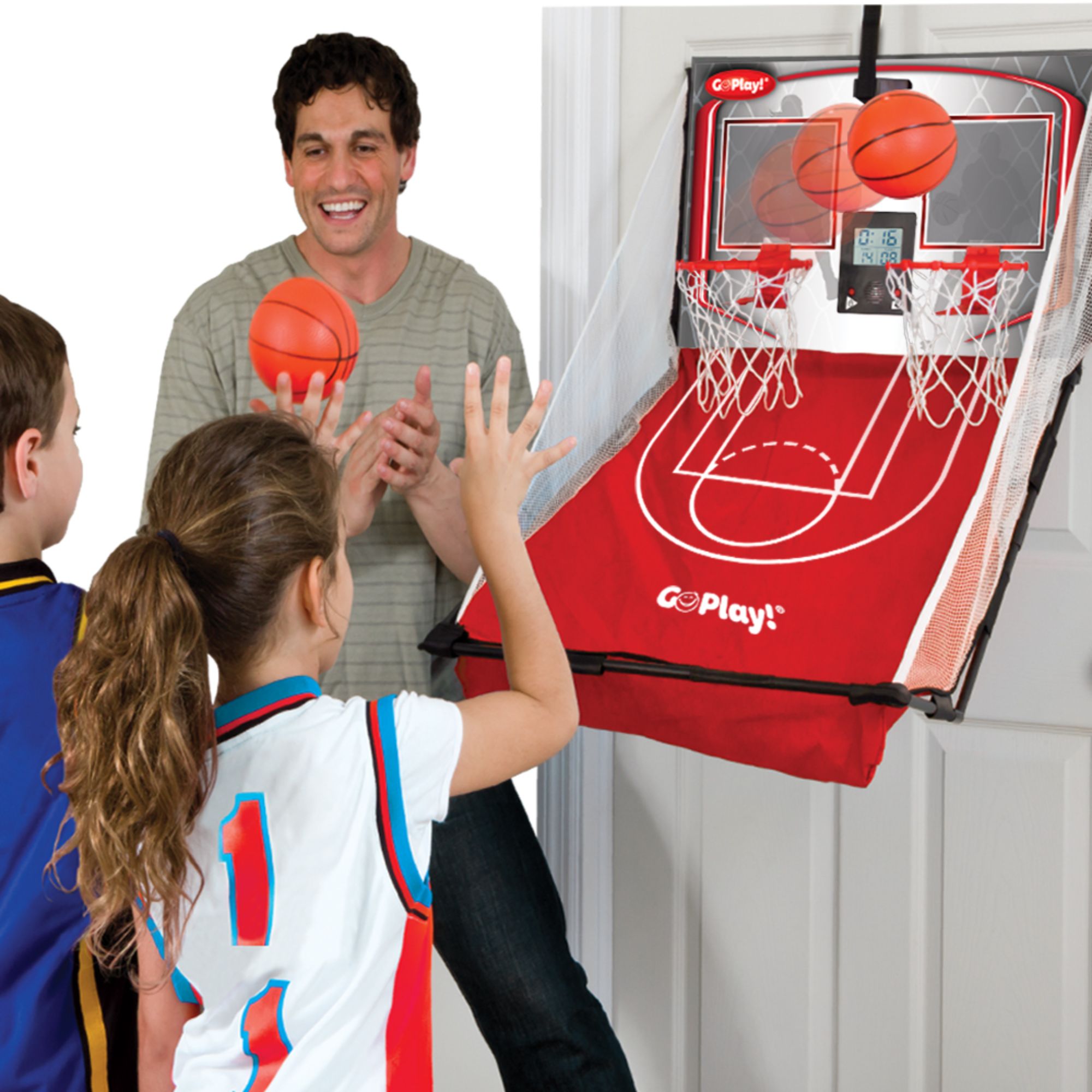 Go Play! Over The Door 2 Shot Basketball