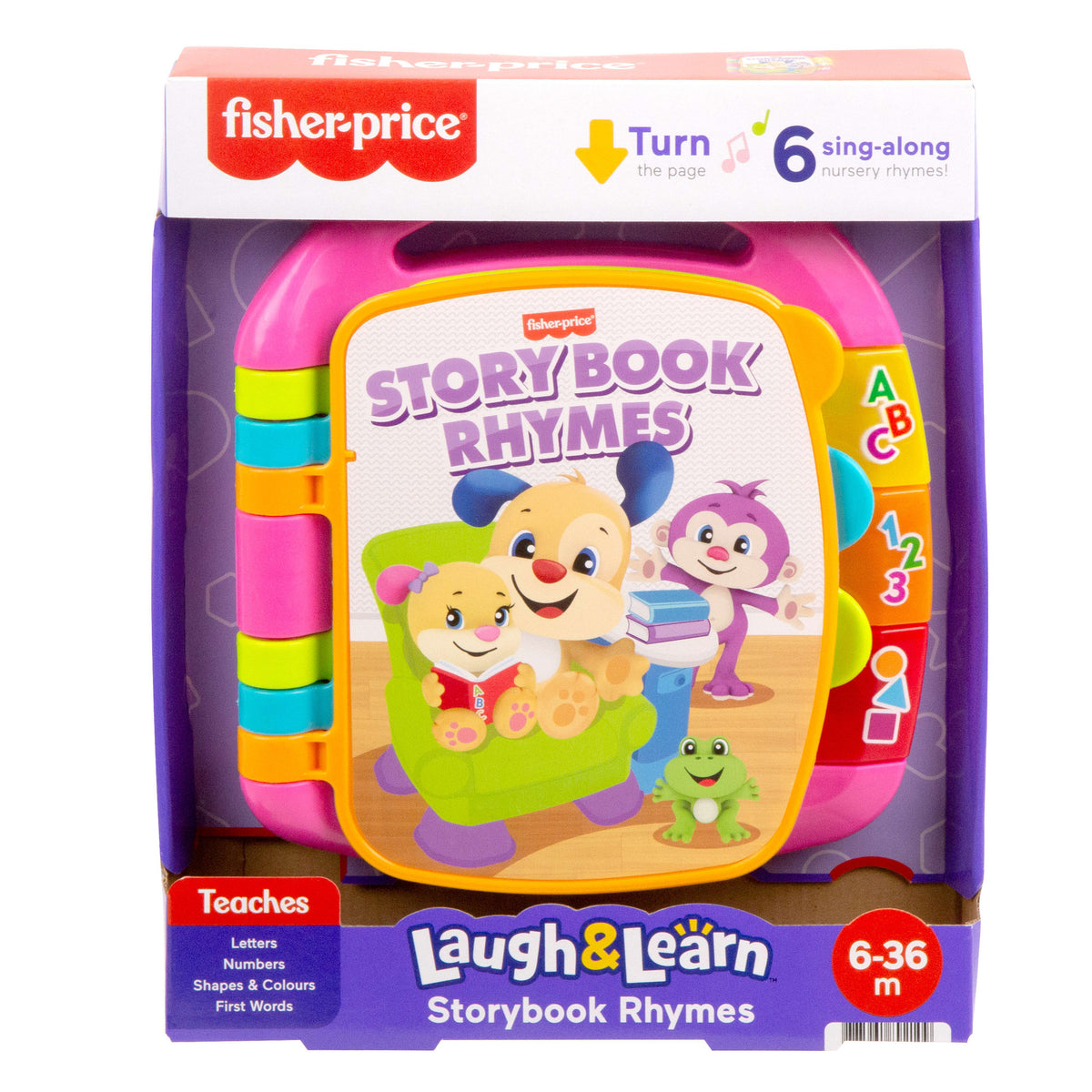 Fisher-Price Laugh & Learn Storybook Rhymes - Pink