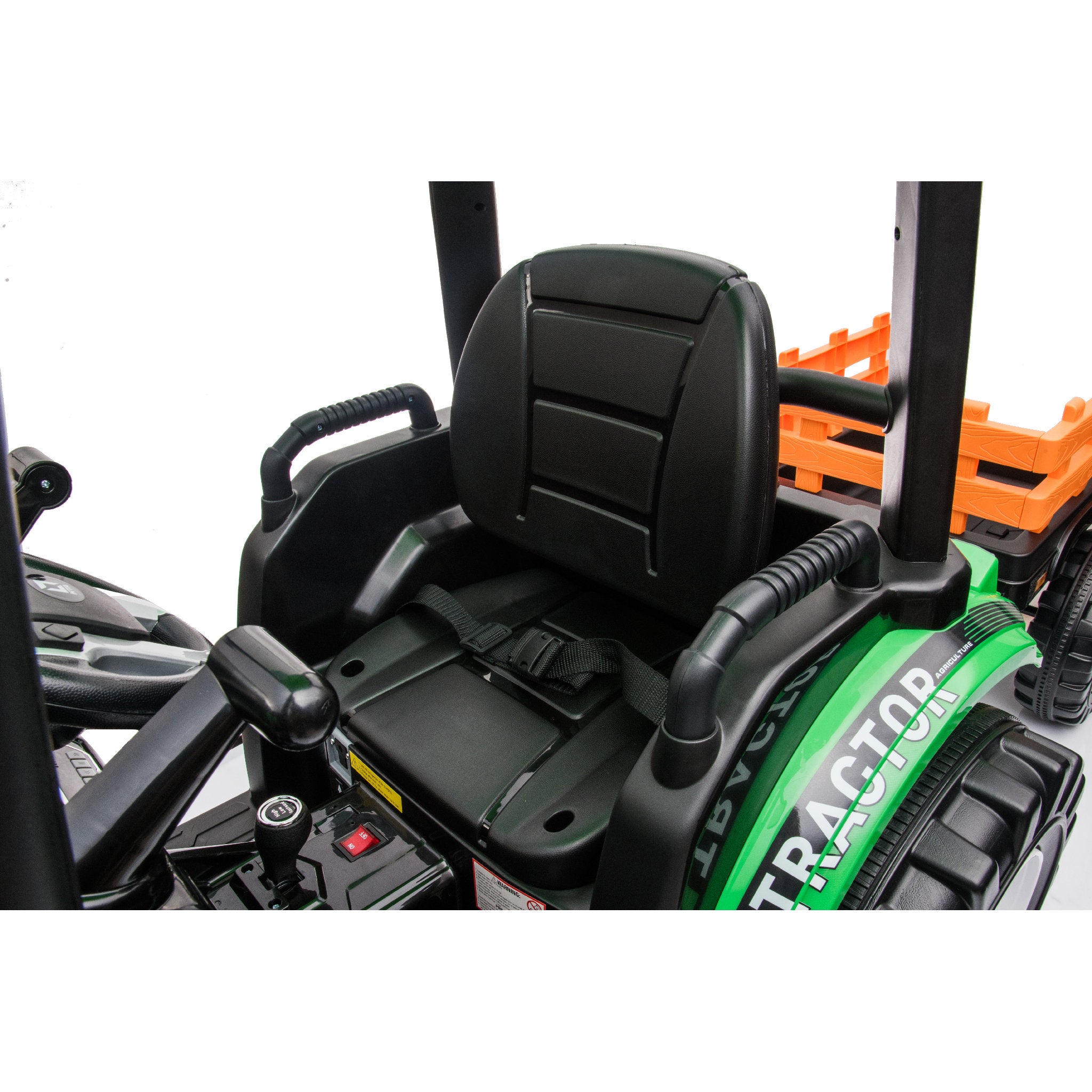 Go Skitz 24V Ride On Bruce Tractor - Green