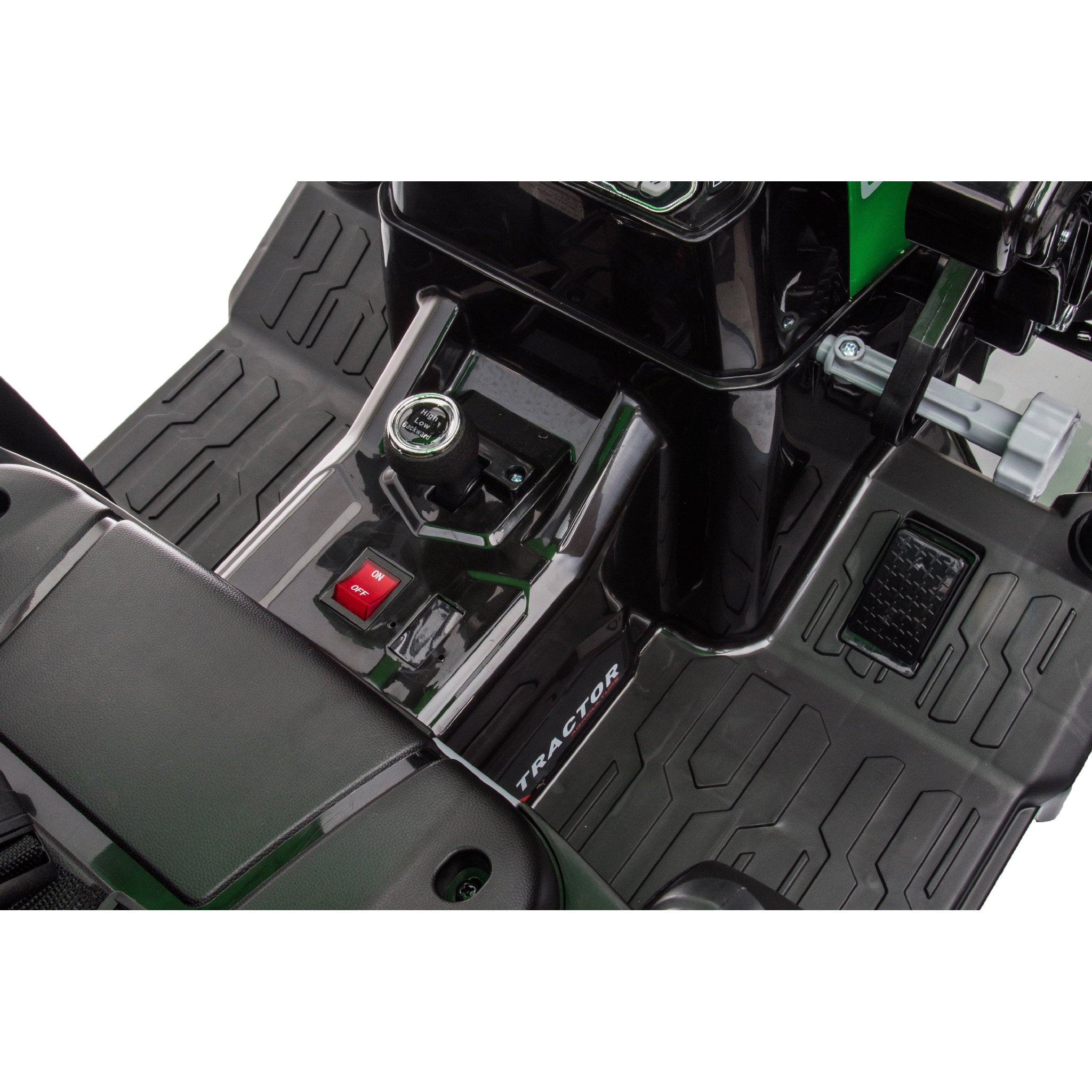Go Skitz 24V Ride On Bruce Tractor - Green