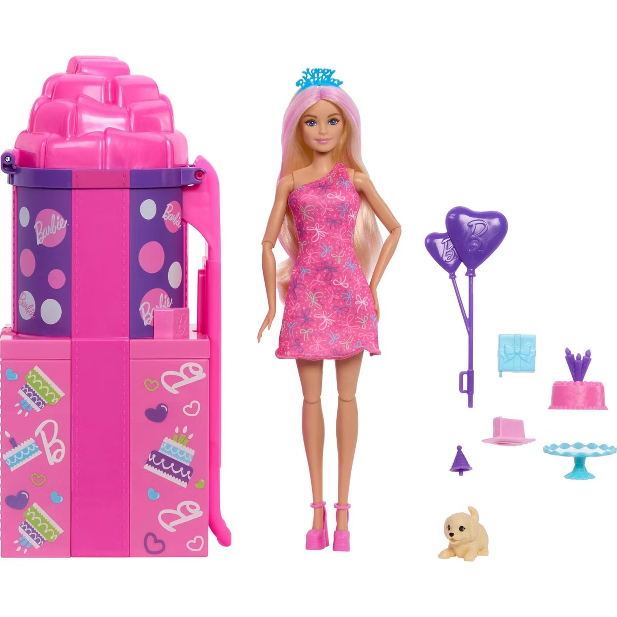 Barbie Rise And Surprise Pet Birthday Doll